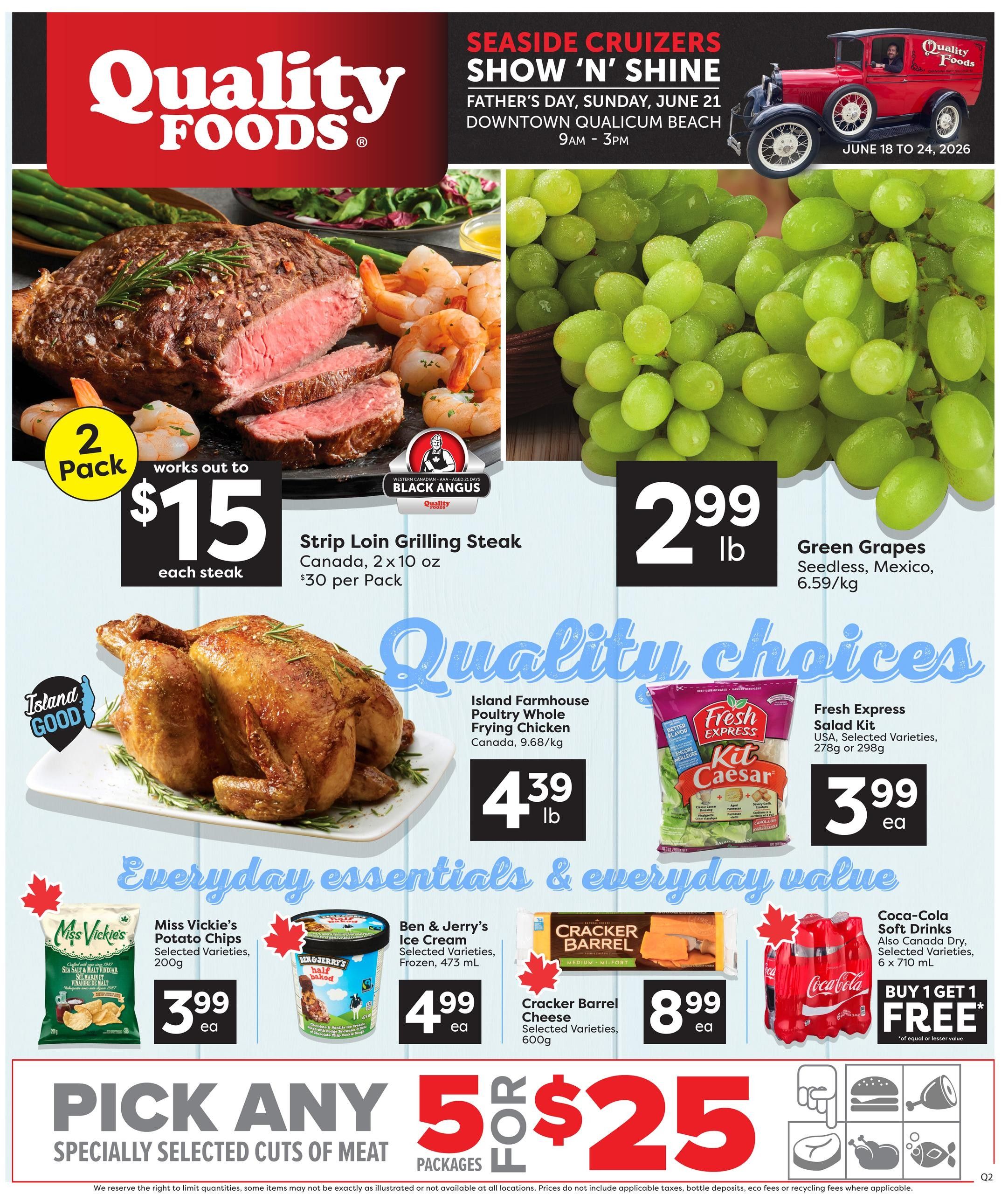 Quality Foods Flyer June 18 to 24