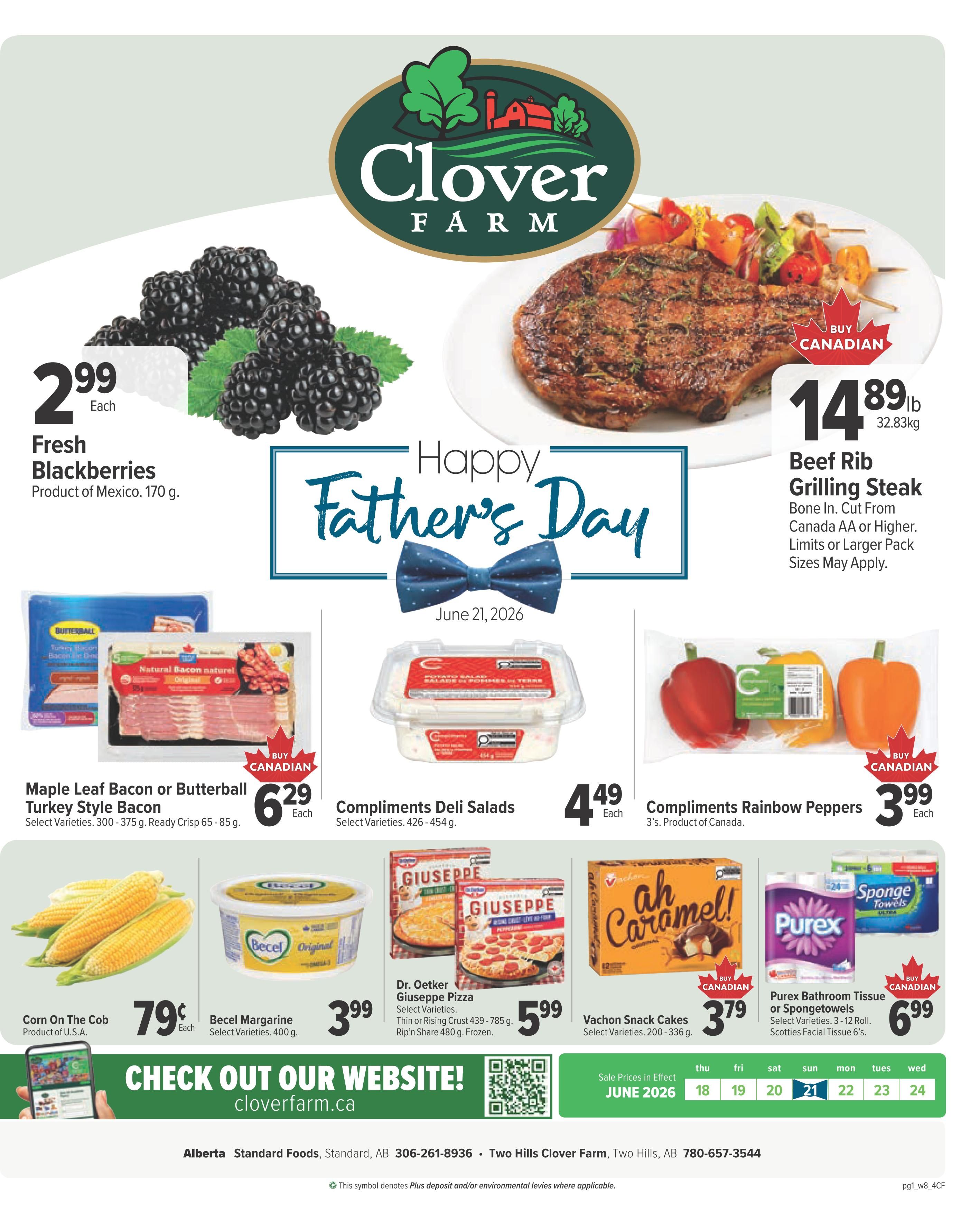 Clover Farm (AB) Flyer June 18 to 24