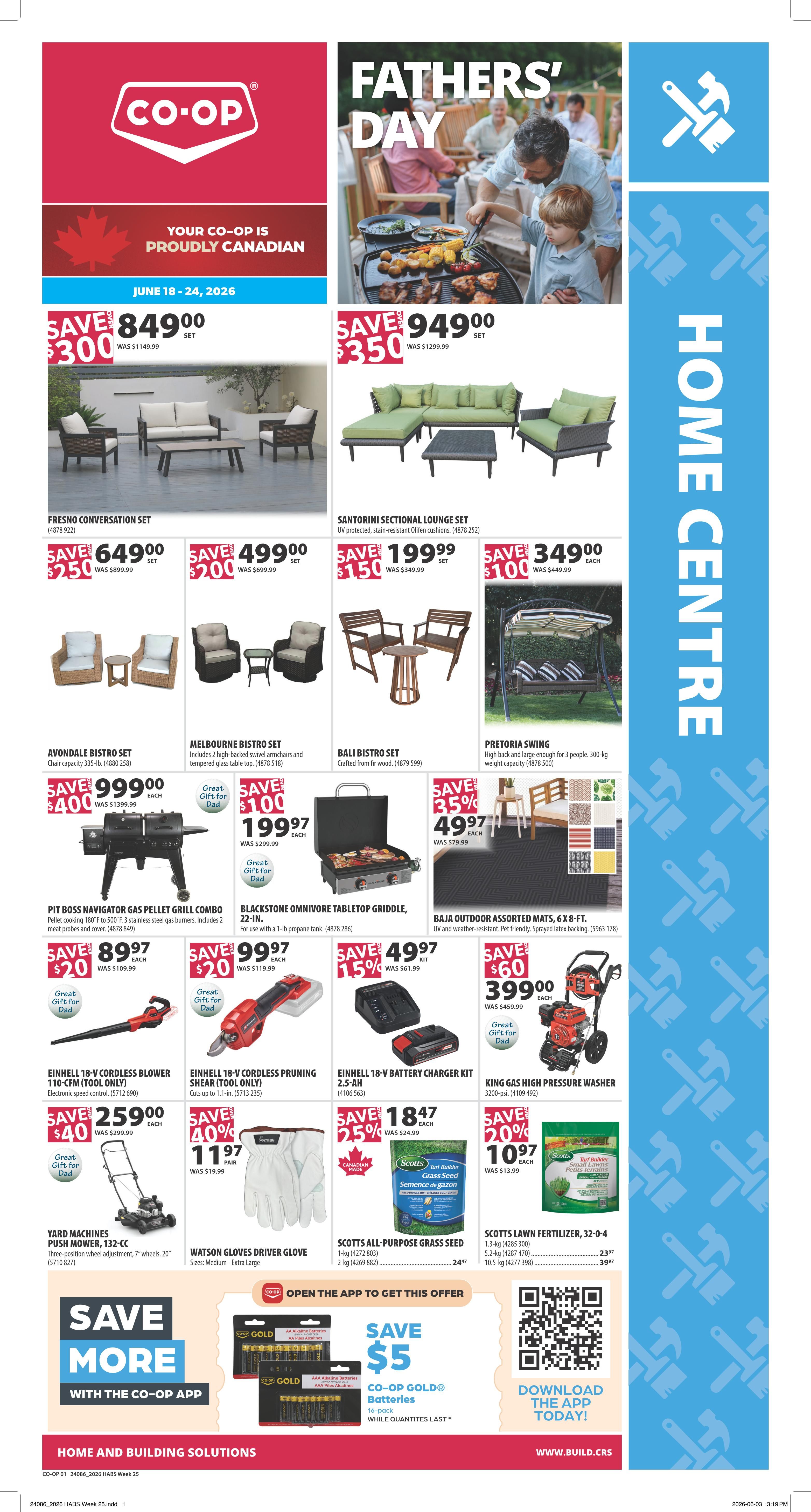 Co-op (West) Home Centre Flyer June 18 to 24
