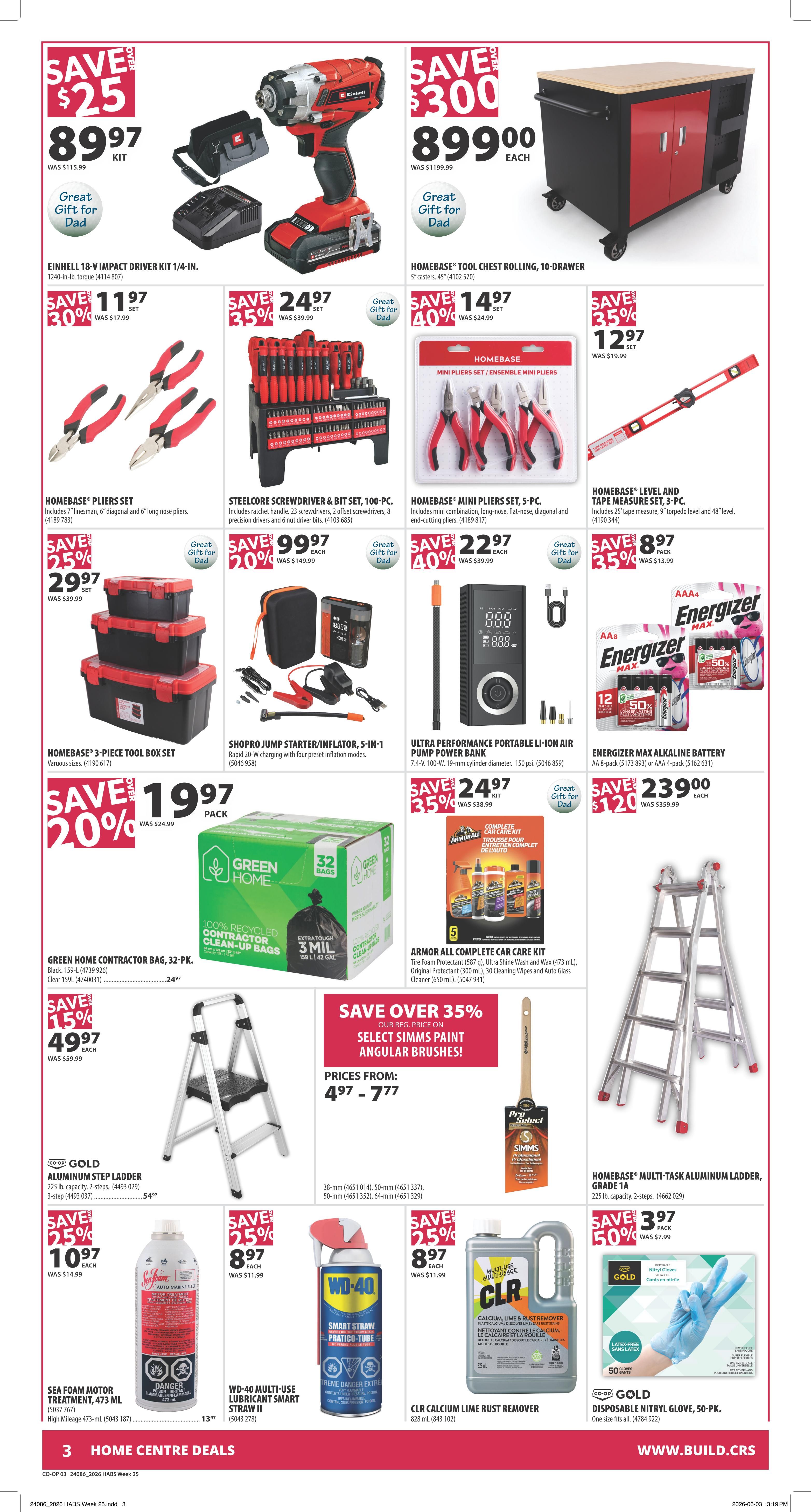 Co-op (West) Home Centre Flyer June 18 to 24