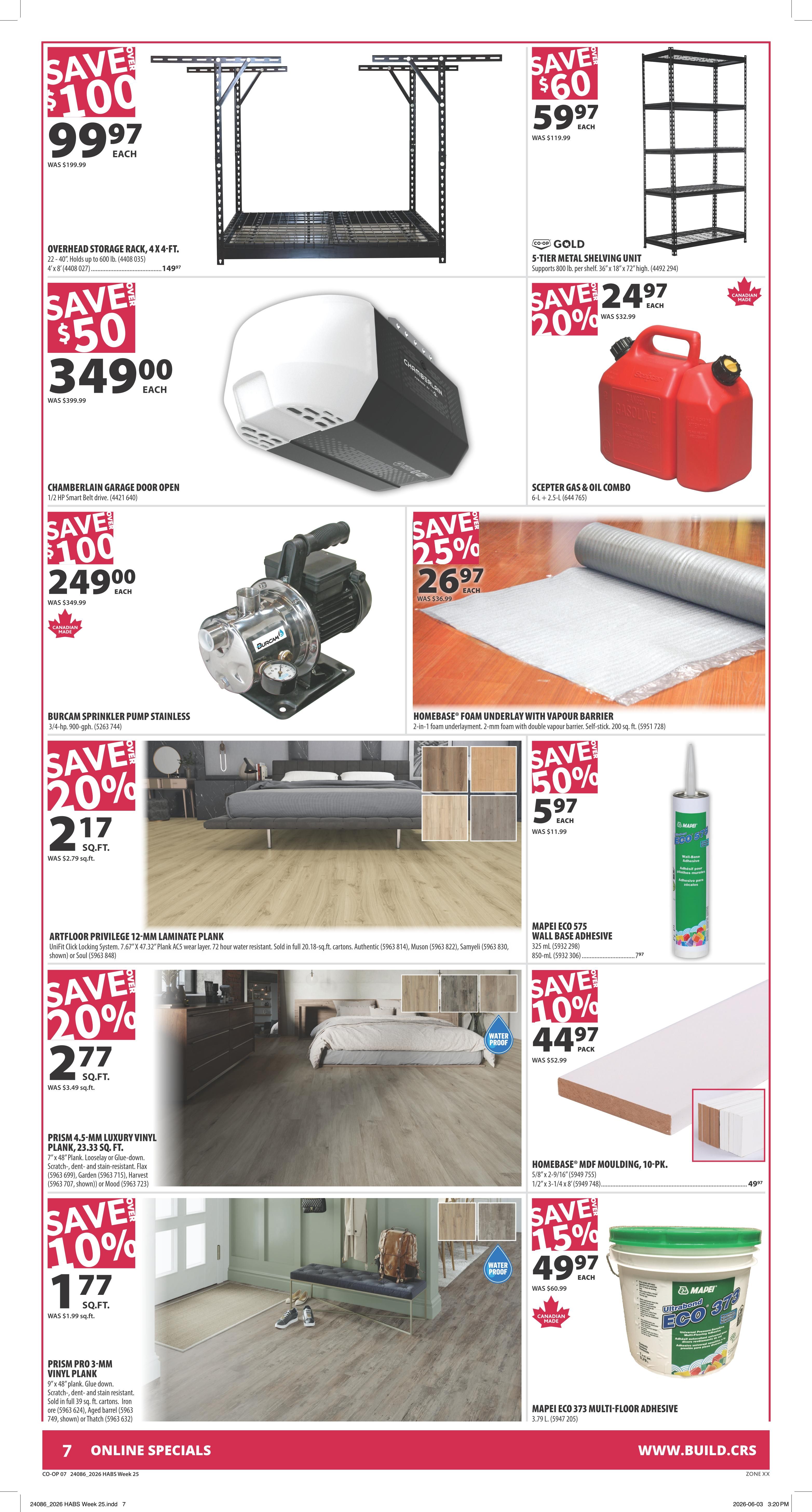 Co-op (West) Home Centre Flyer June 18 to 24