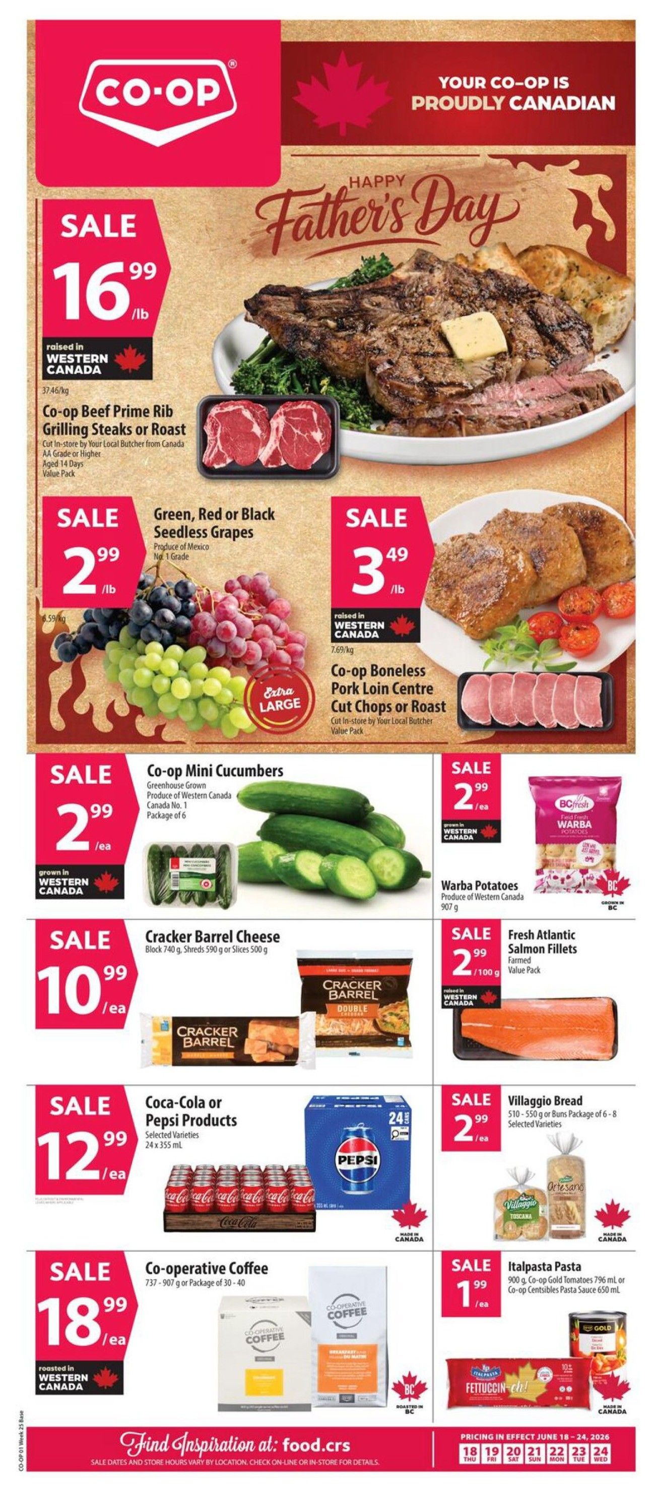 Co-op (West) Food Store Flyer June 18 to 24