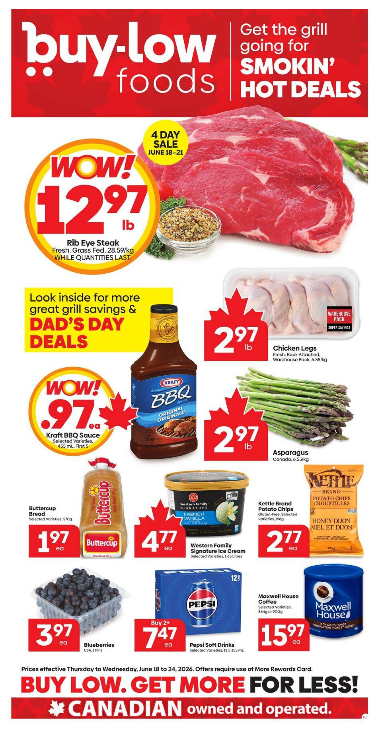 Buy-Low Foods Flyer June 18 to 24