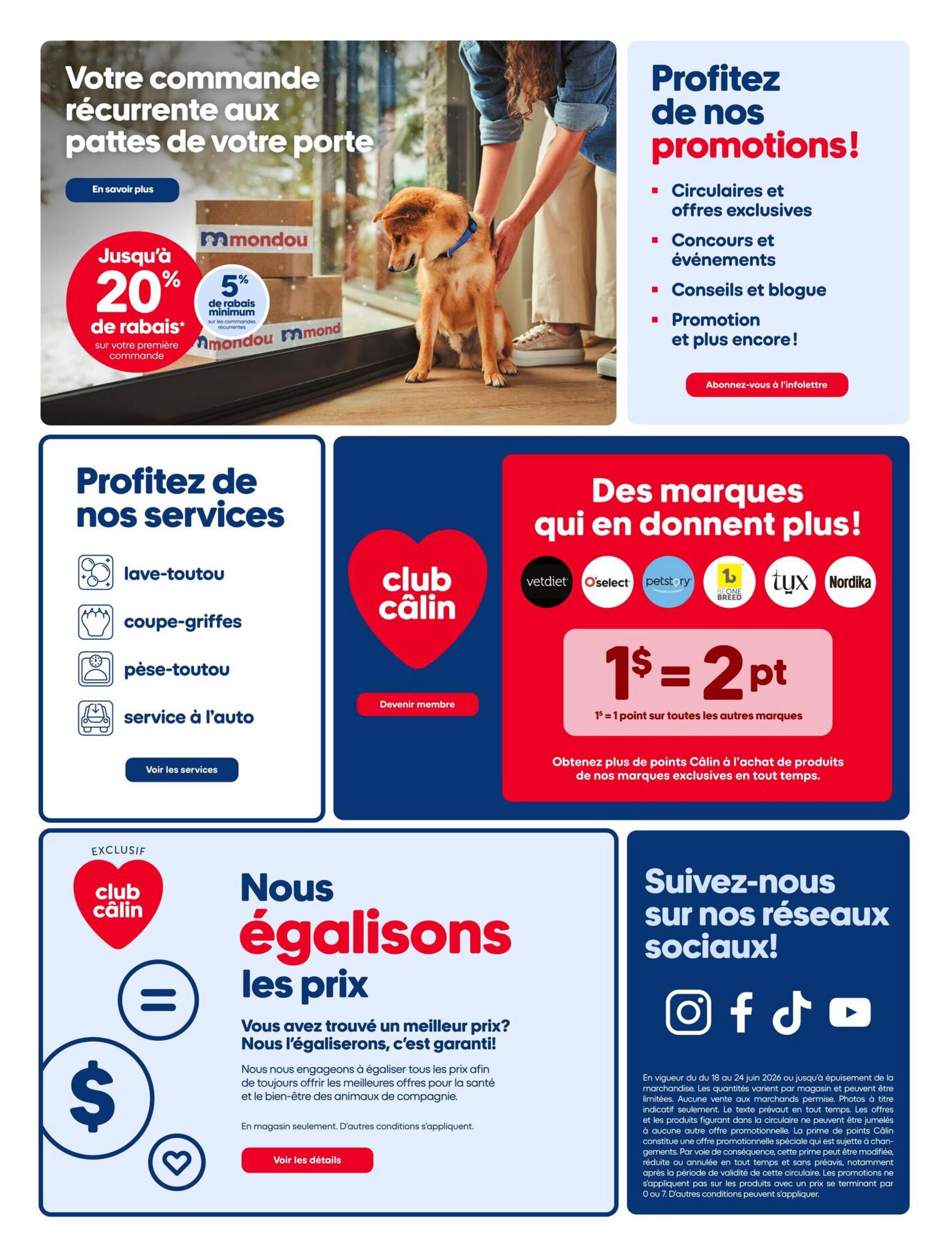 Mondou Flyer June 18 to 24