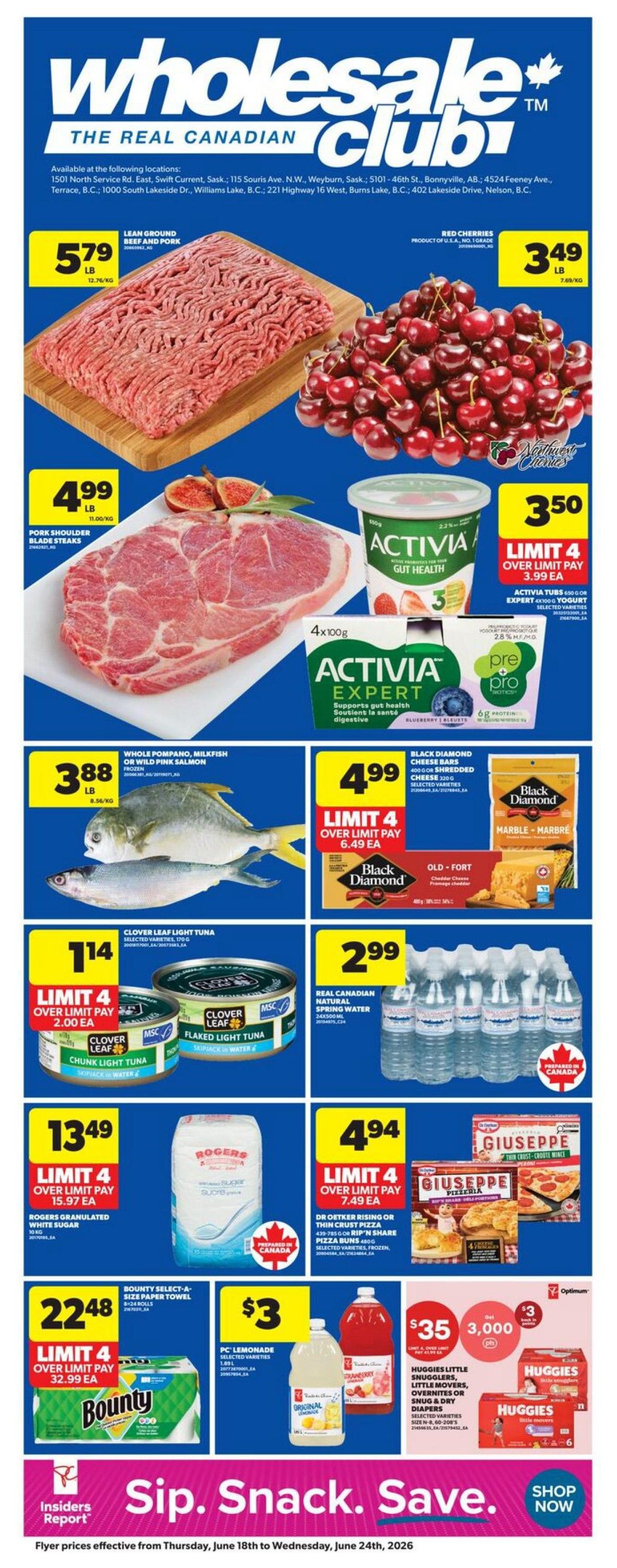 Real Canadian Wholesale Club Flyer June 18 to 24