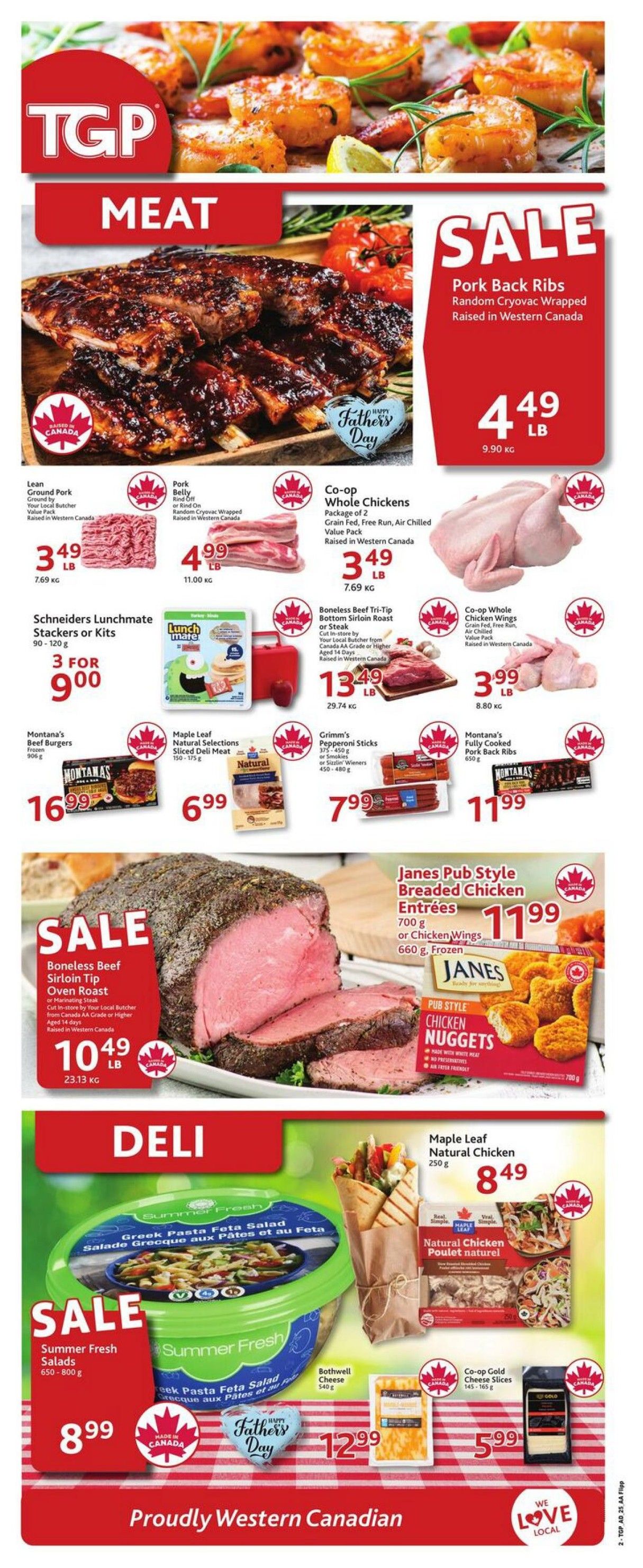 TGP The Grocery People Flyer June 18 to 24