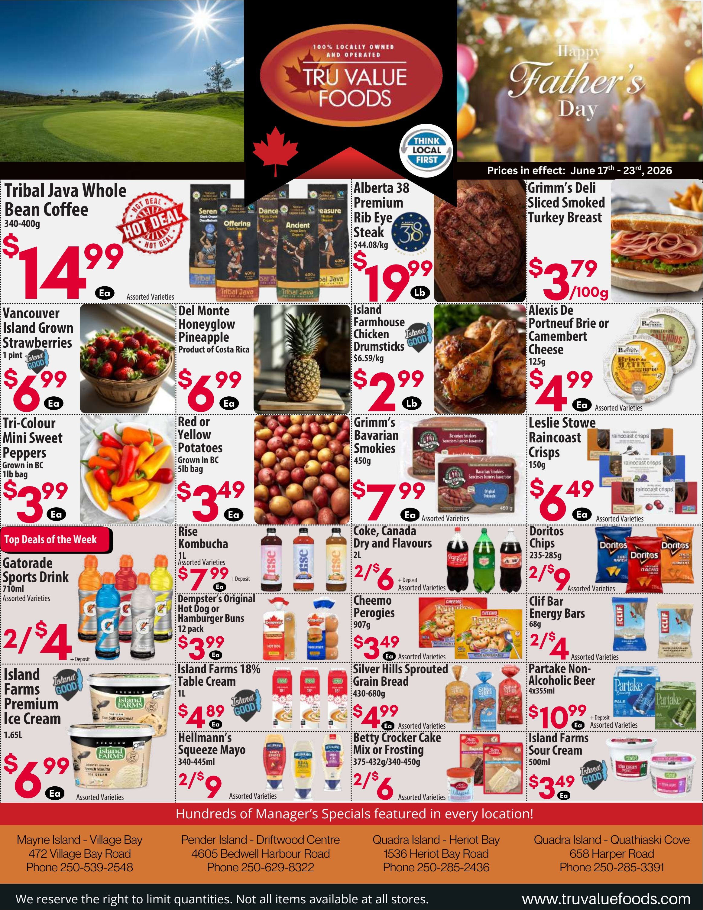 Tru Value Foods Flyer June 17 to 23