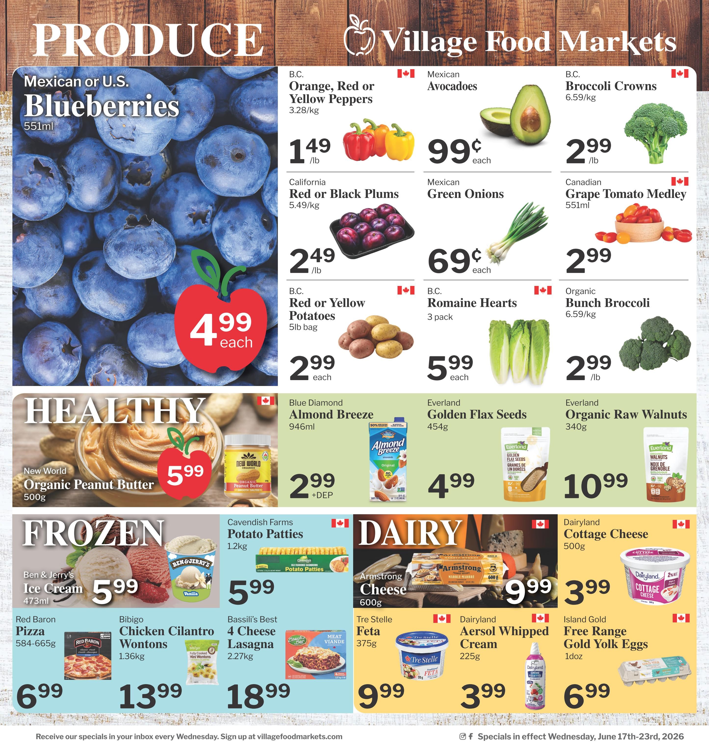 Village Food Markets Flyer June 17 to 23