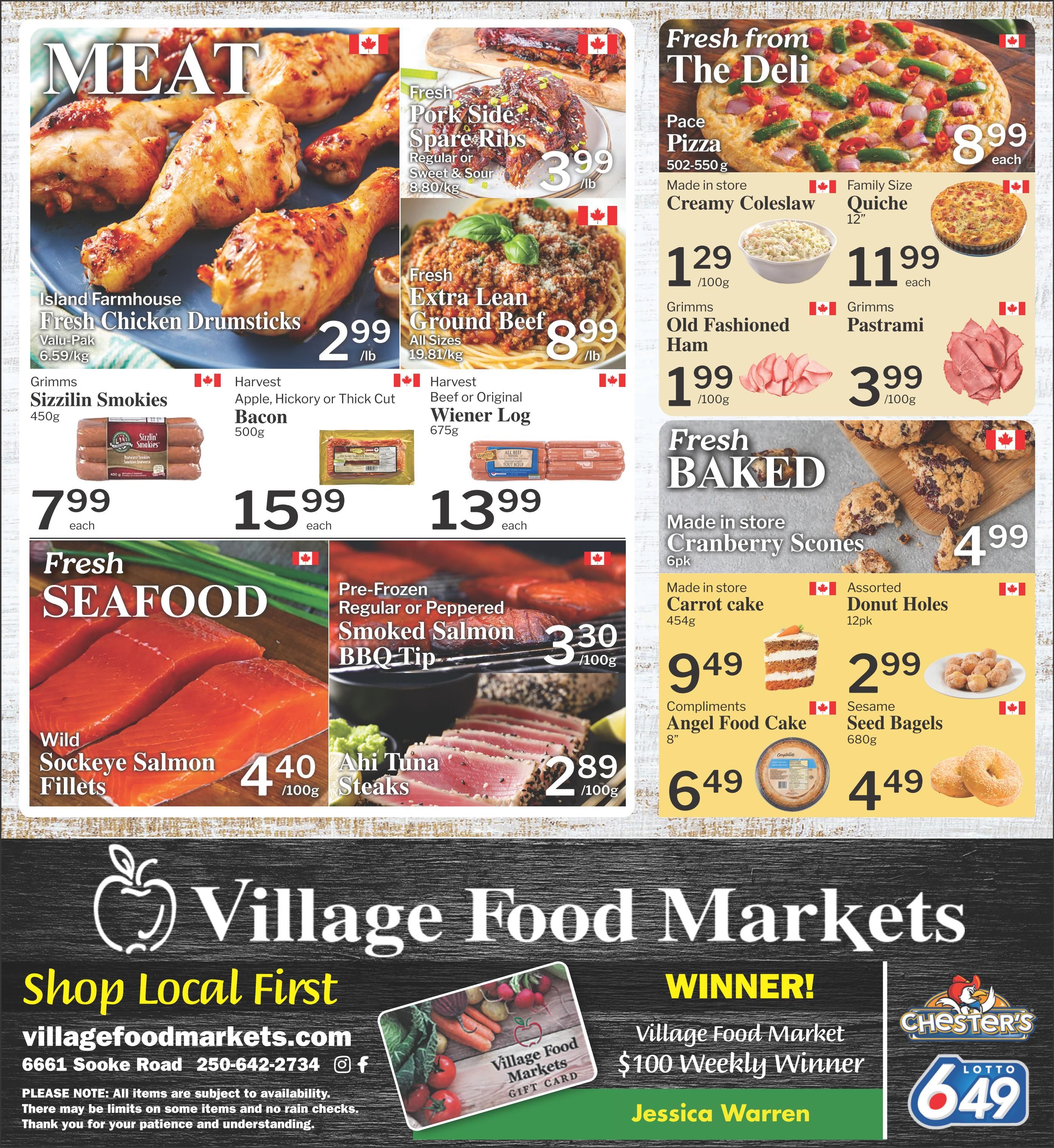 Village Food Markets Flyer June 17 to 23