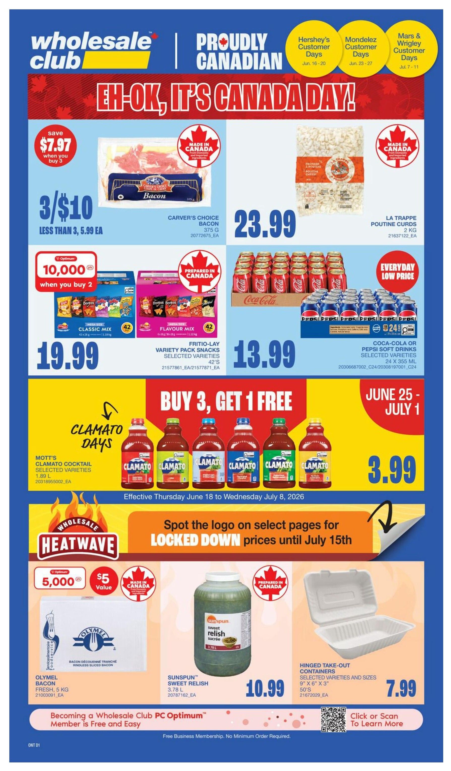 Wholesale Club (ON) Flyer June 18 to 24