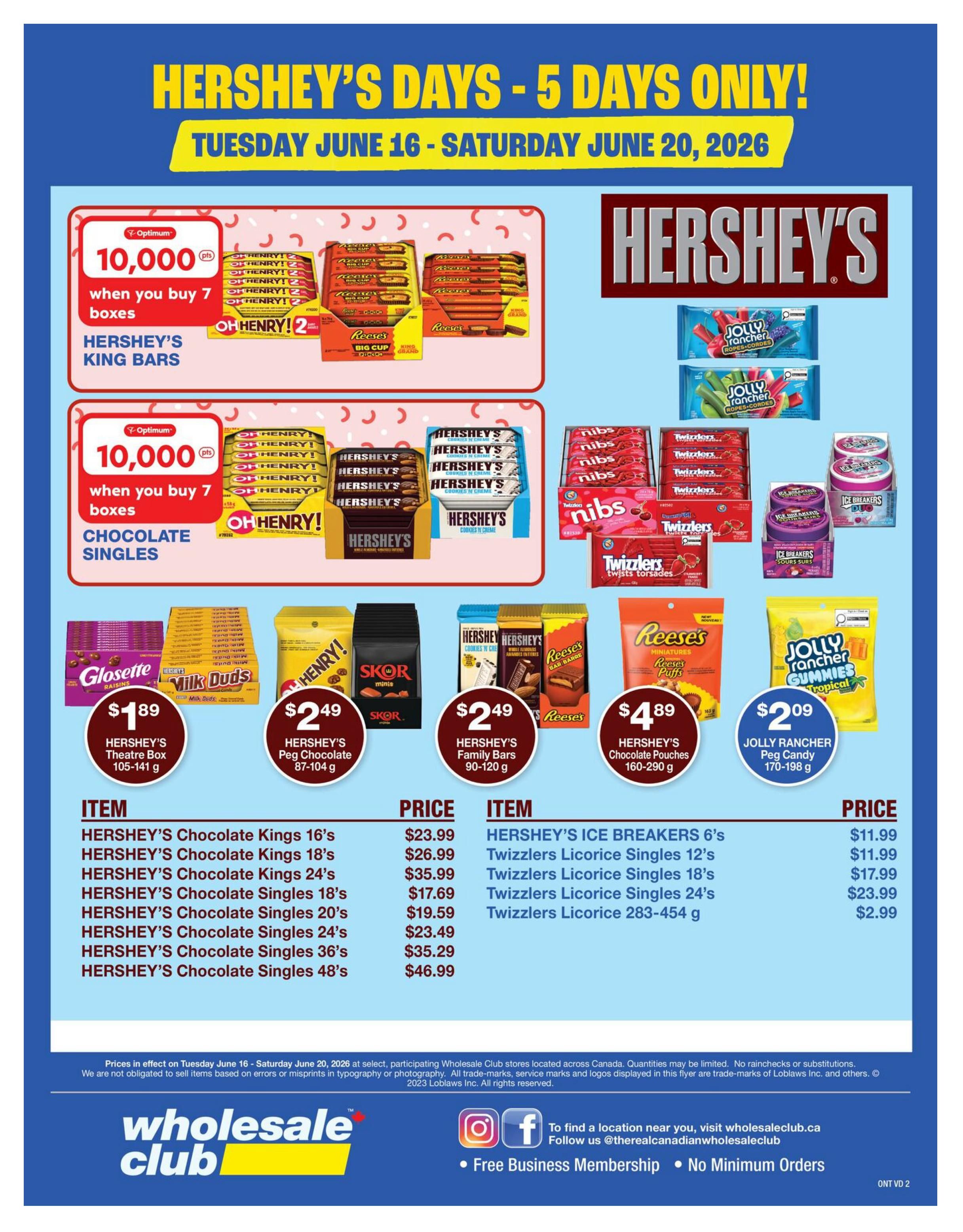 Wholesale Club (ON) Flyer June 18 to 24