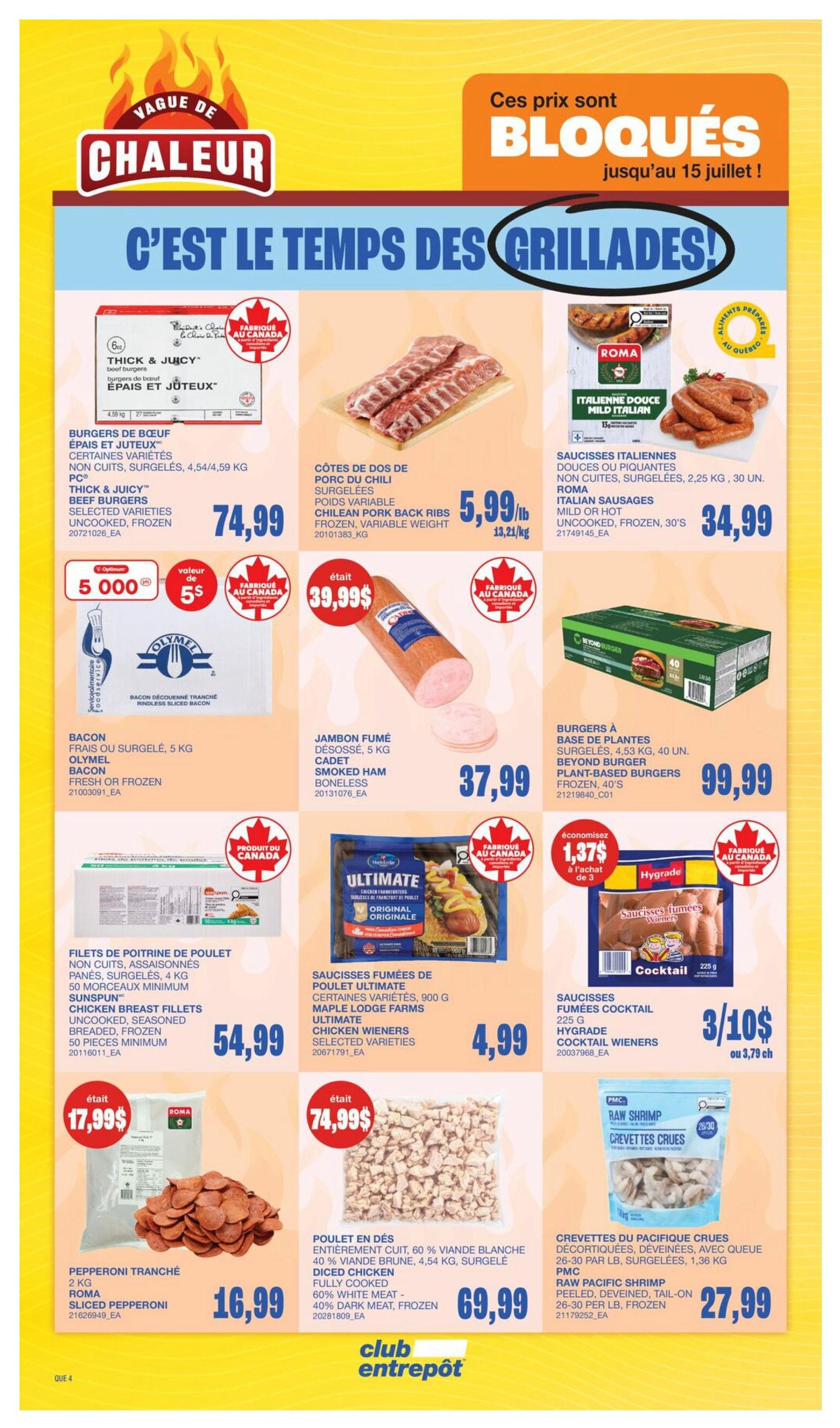 Wholesale Club (QC) Flyer June 18 to 24