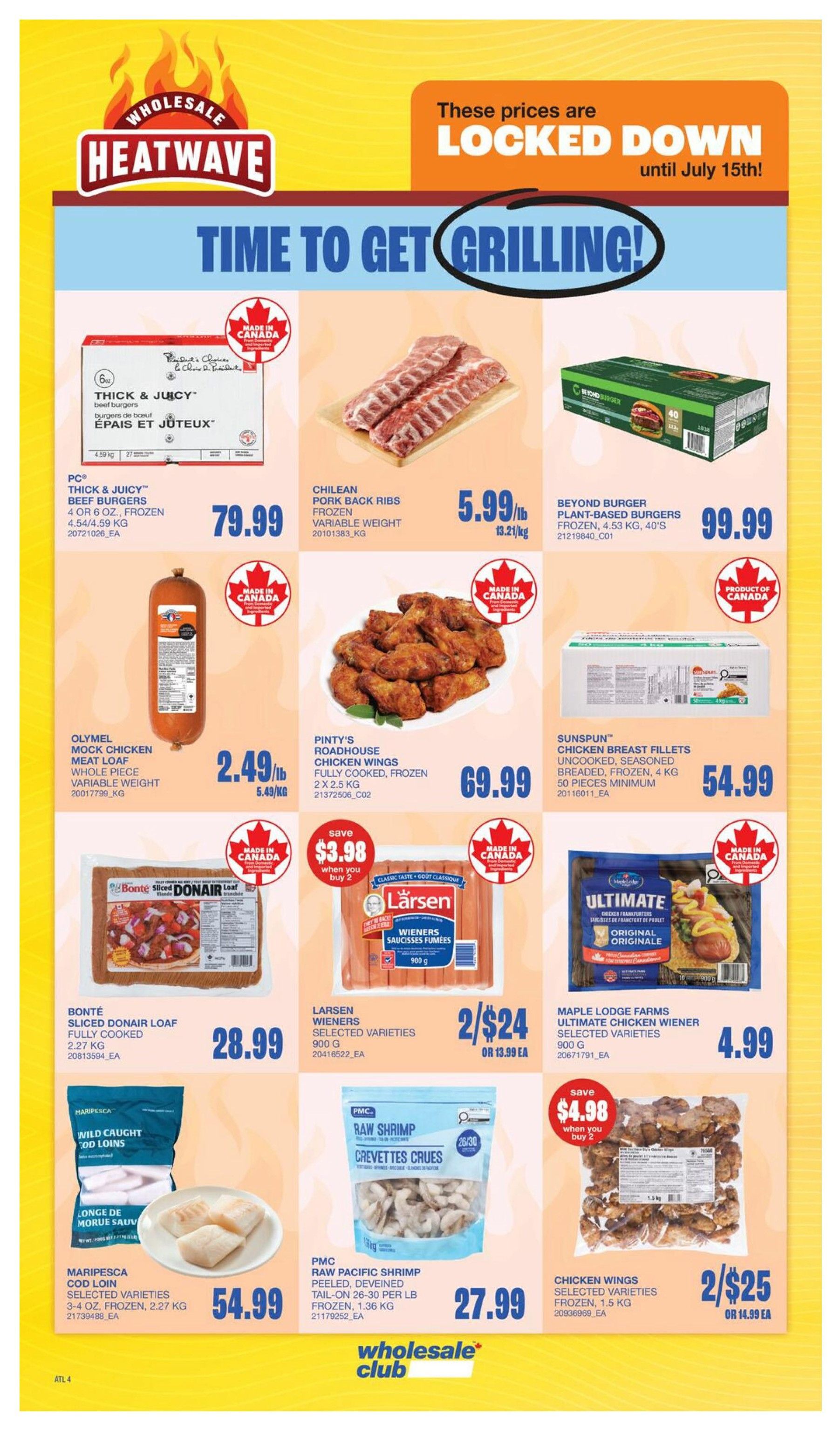 Wholesale Club (Atlantic) Flyer June 18 to 24