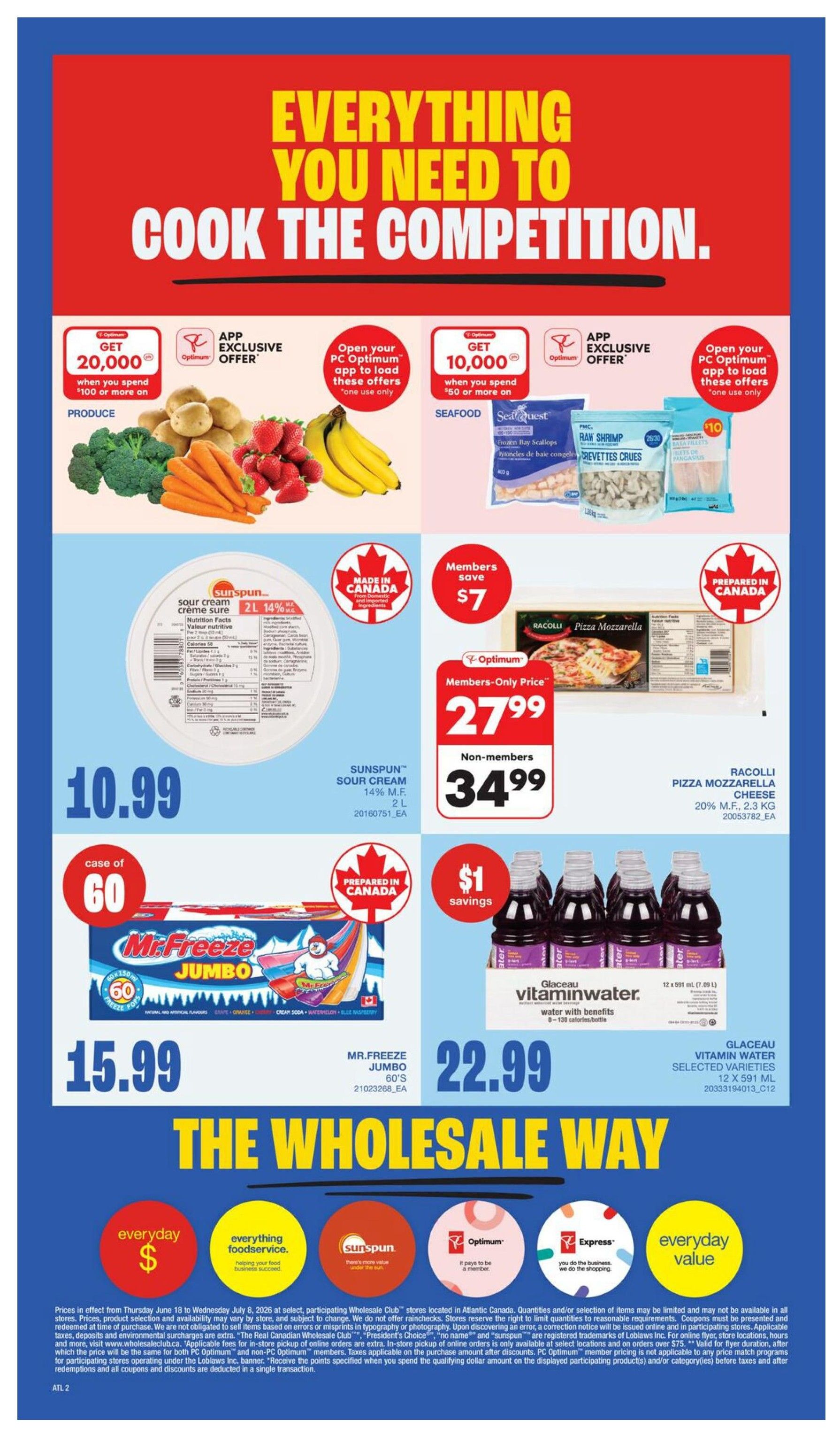 Wholesale Club (Atlantic) Flyer June 18 to 24