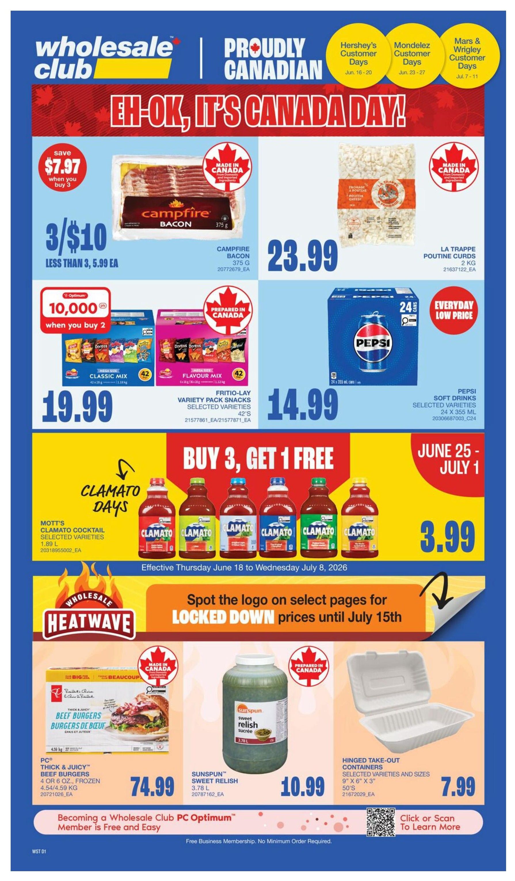 Wholesale Club (West) Flyer June 18 to 24
