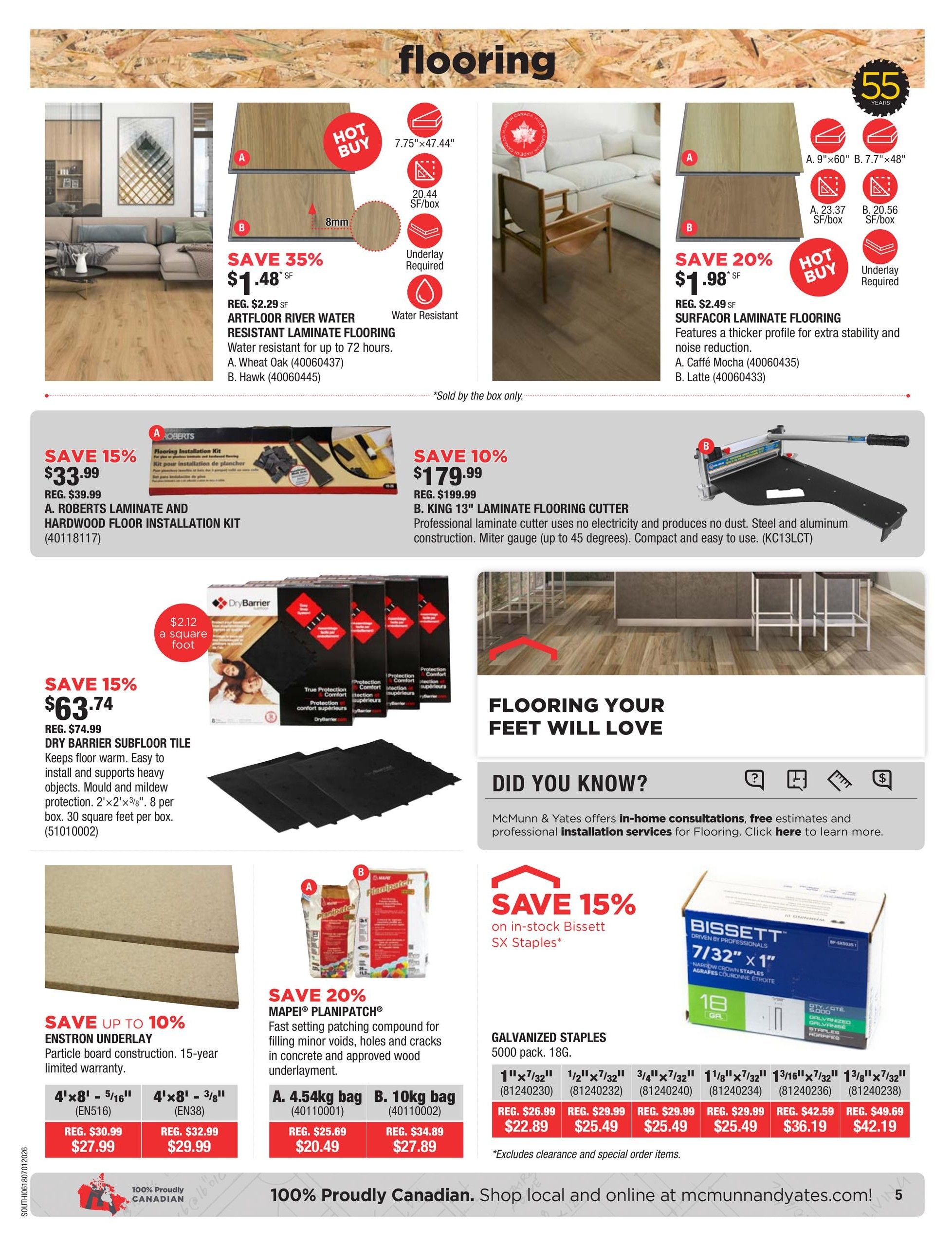 McMunn & Yates Building Supplies Flyer June 18 to July 1