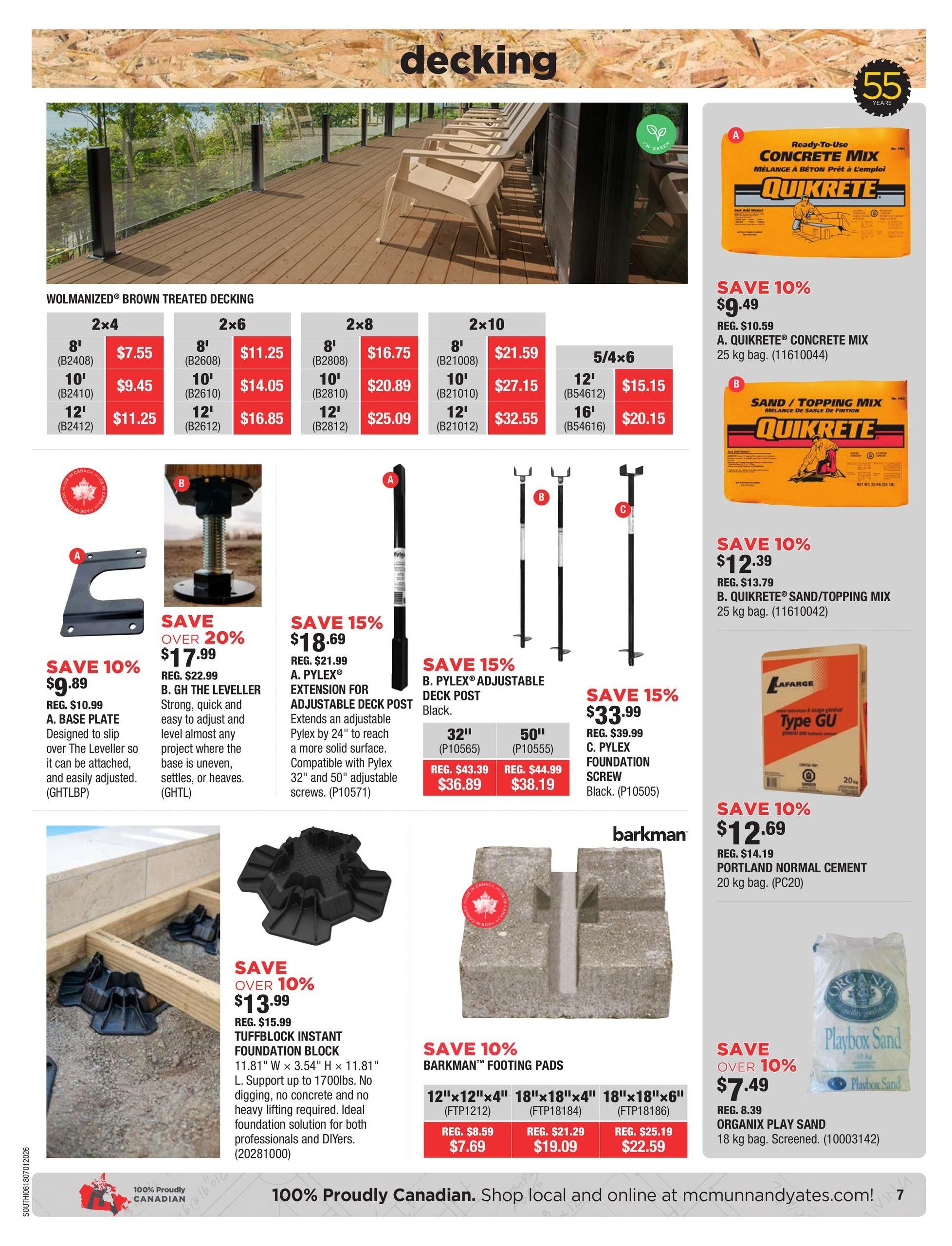 McMunn & Yates Building Supplies Flyer June 18 to July 1