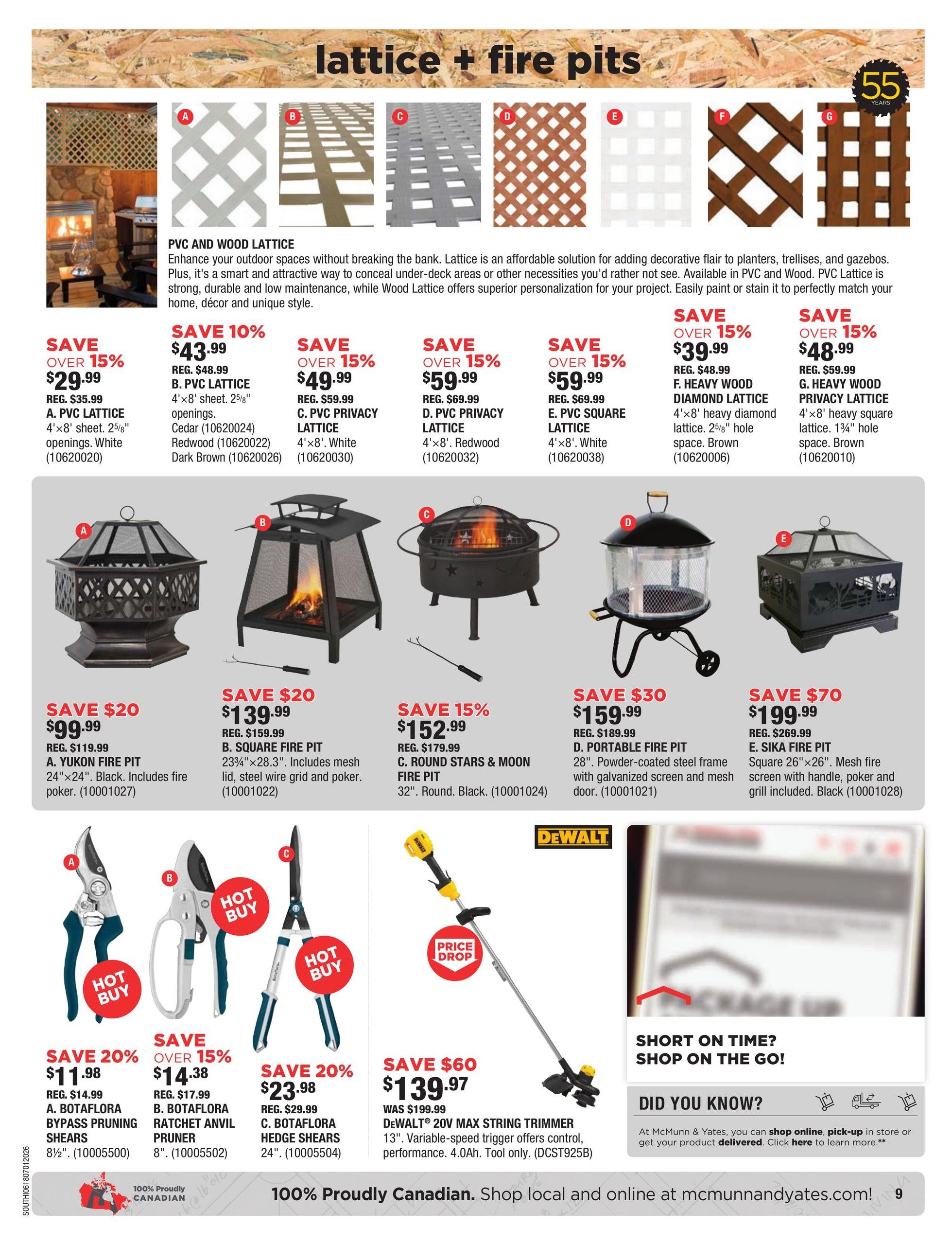 McMunn & Yates Building Supplies Flyer June 18 to July 1