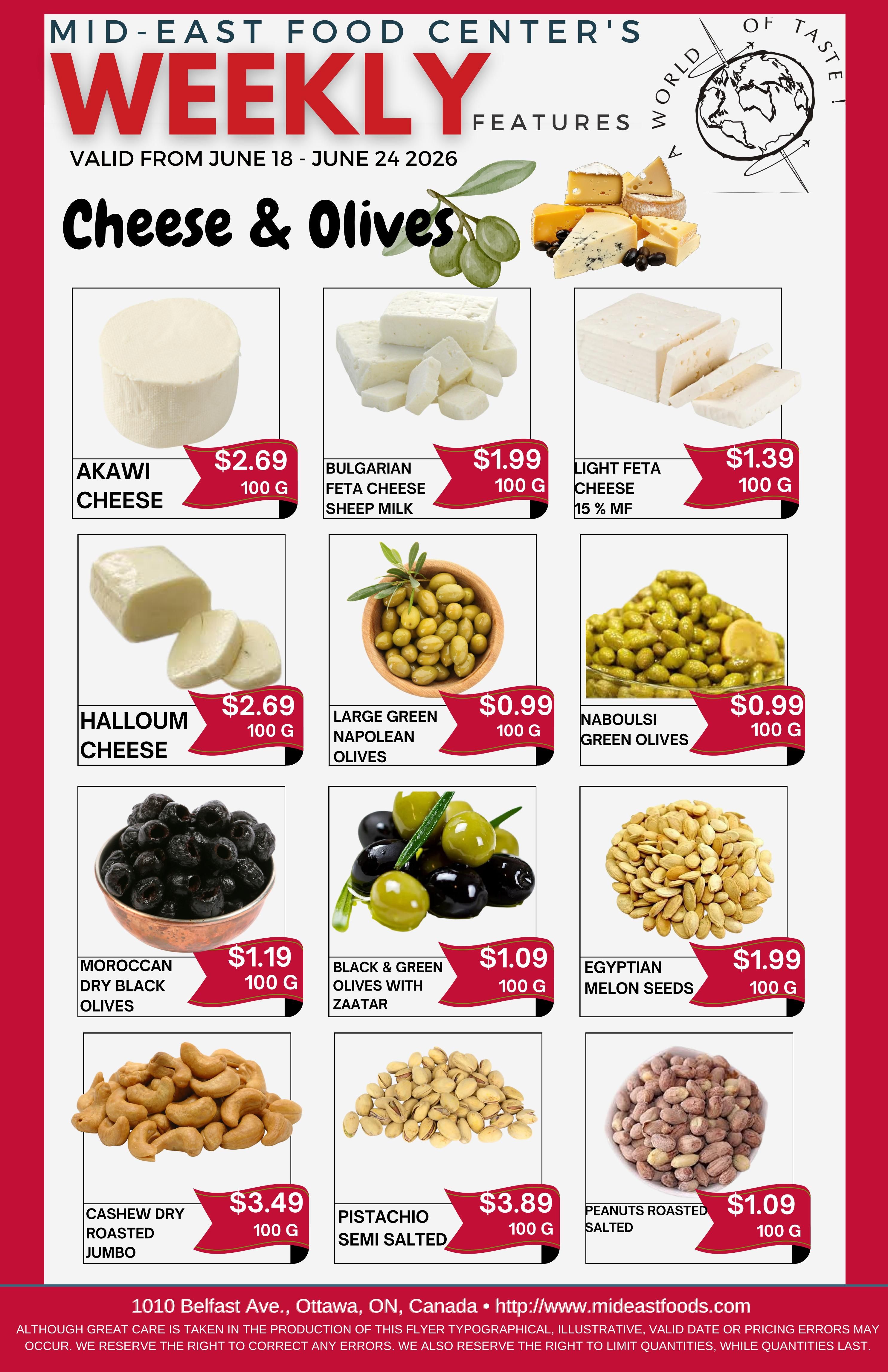 Mid-East Food Centre Flyer June 18 to 24
