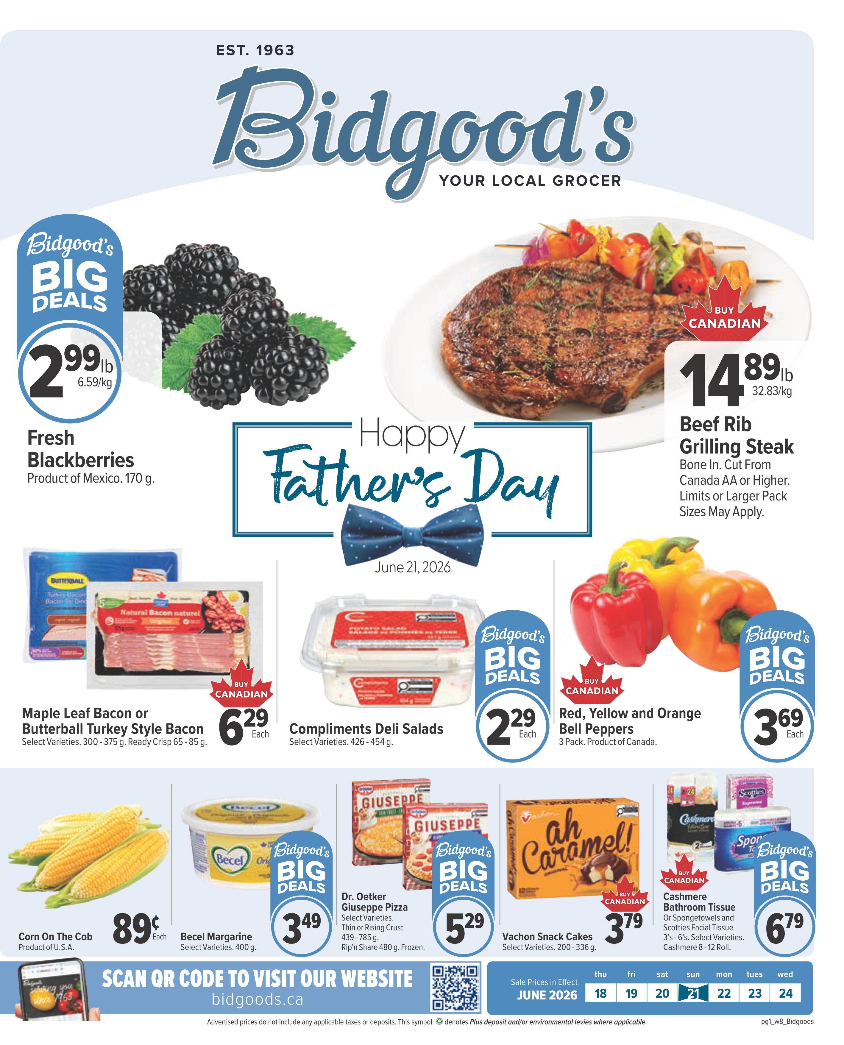 Bidgood's Flyer June 18 to 24