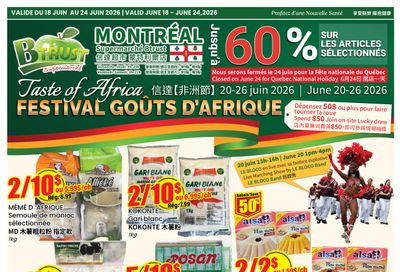 Btrust Supermarket (Montreal) Flyer June 18 to 24