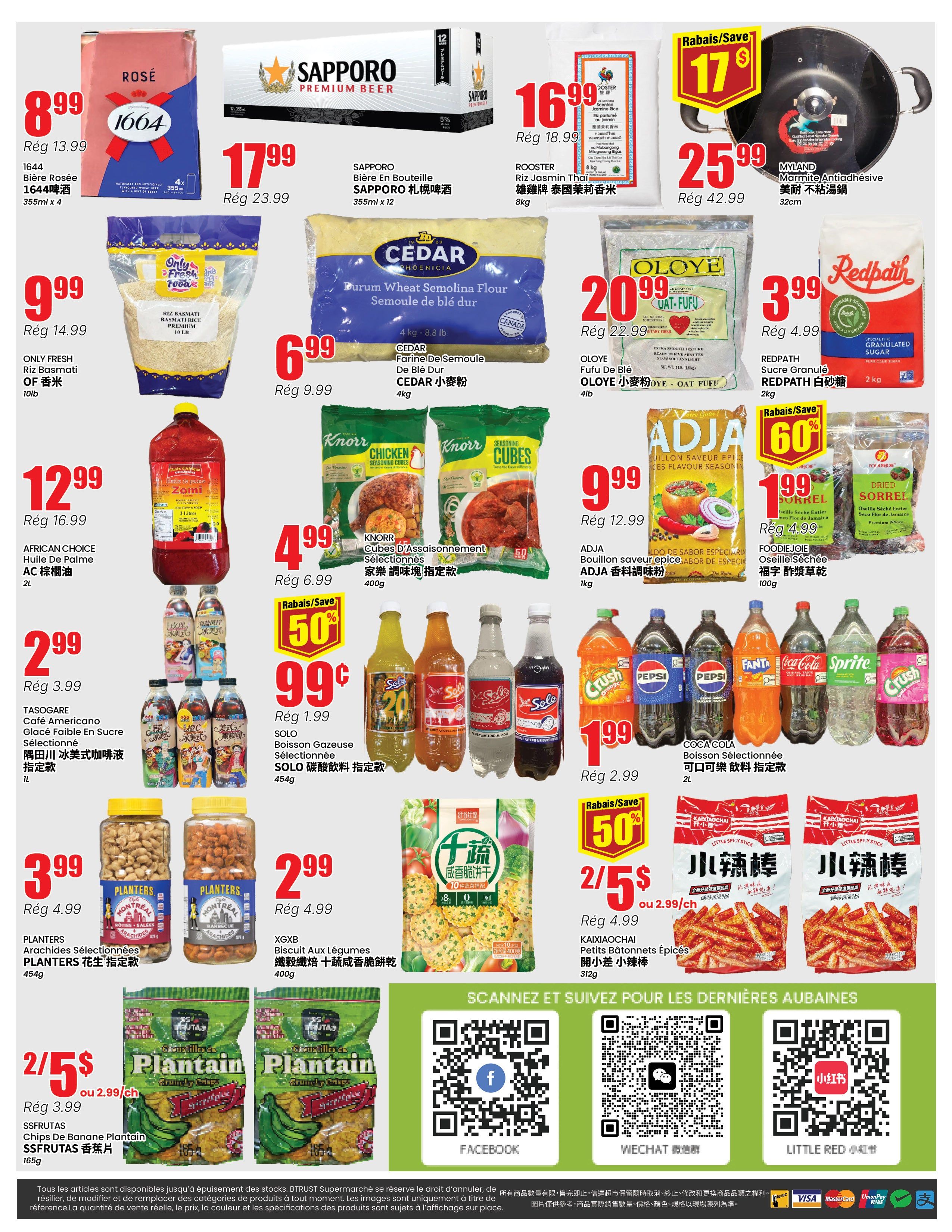 Btrust Supermarket (Montreal) Flyer June 18 to 24