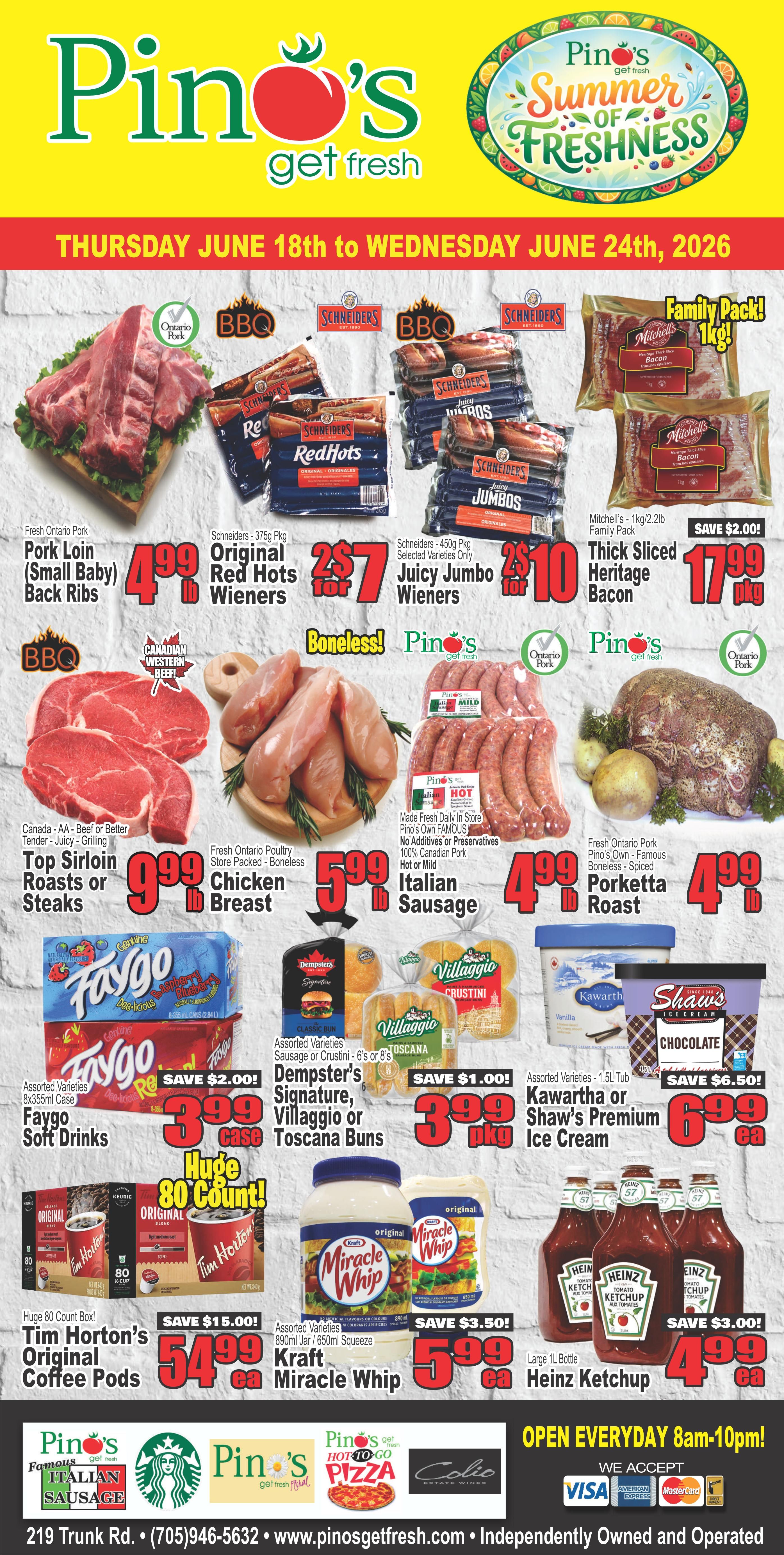 Pino's Flyer June 18 to 24