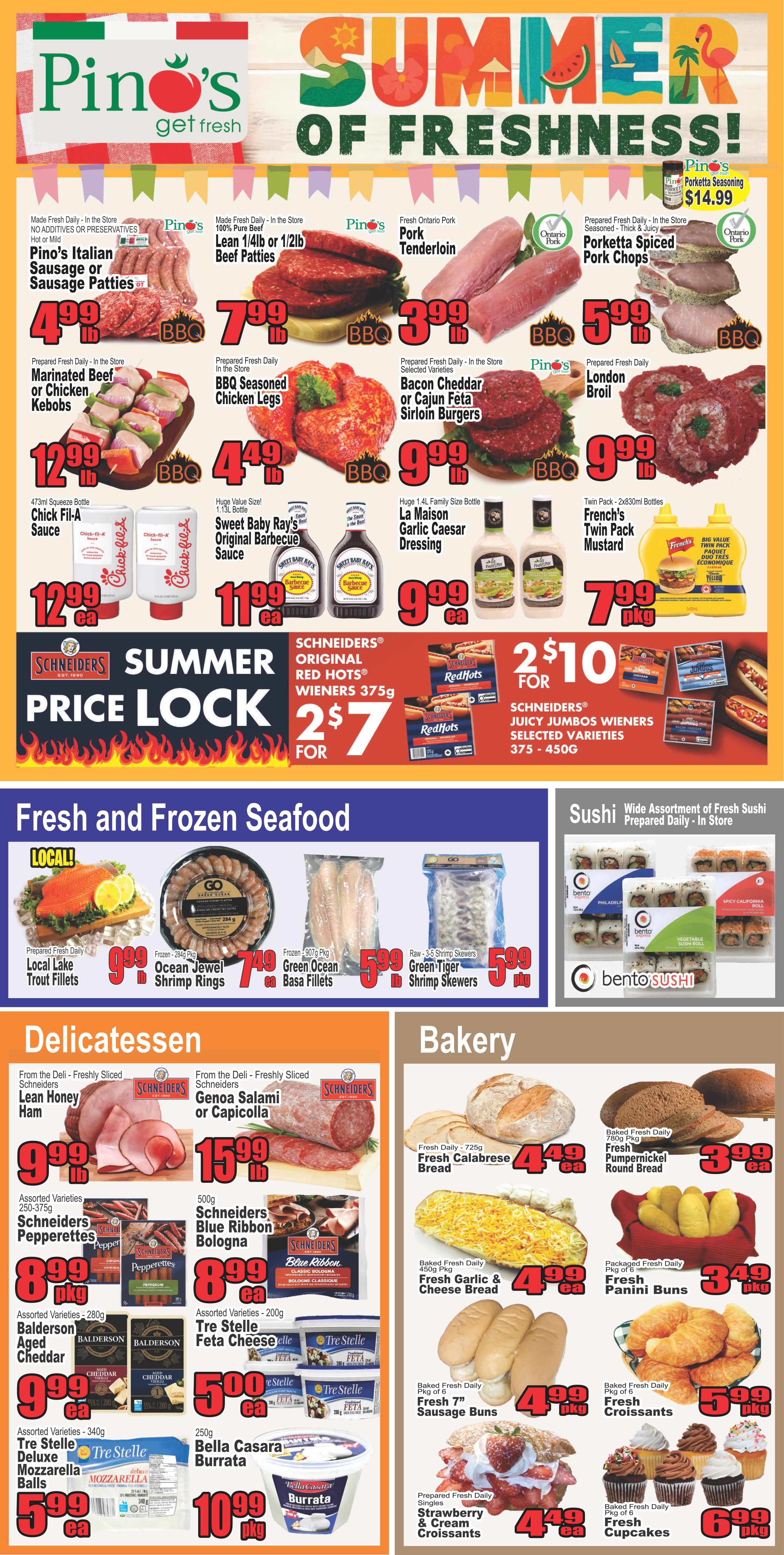 Pino's Flyer June 18 to 24