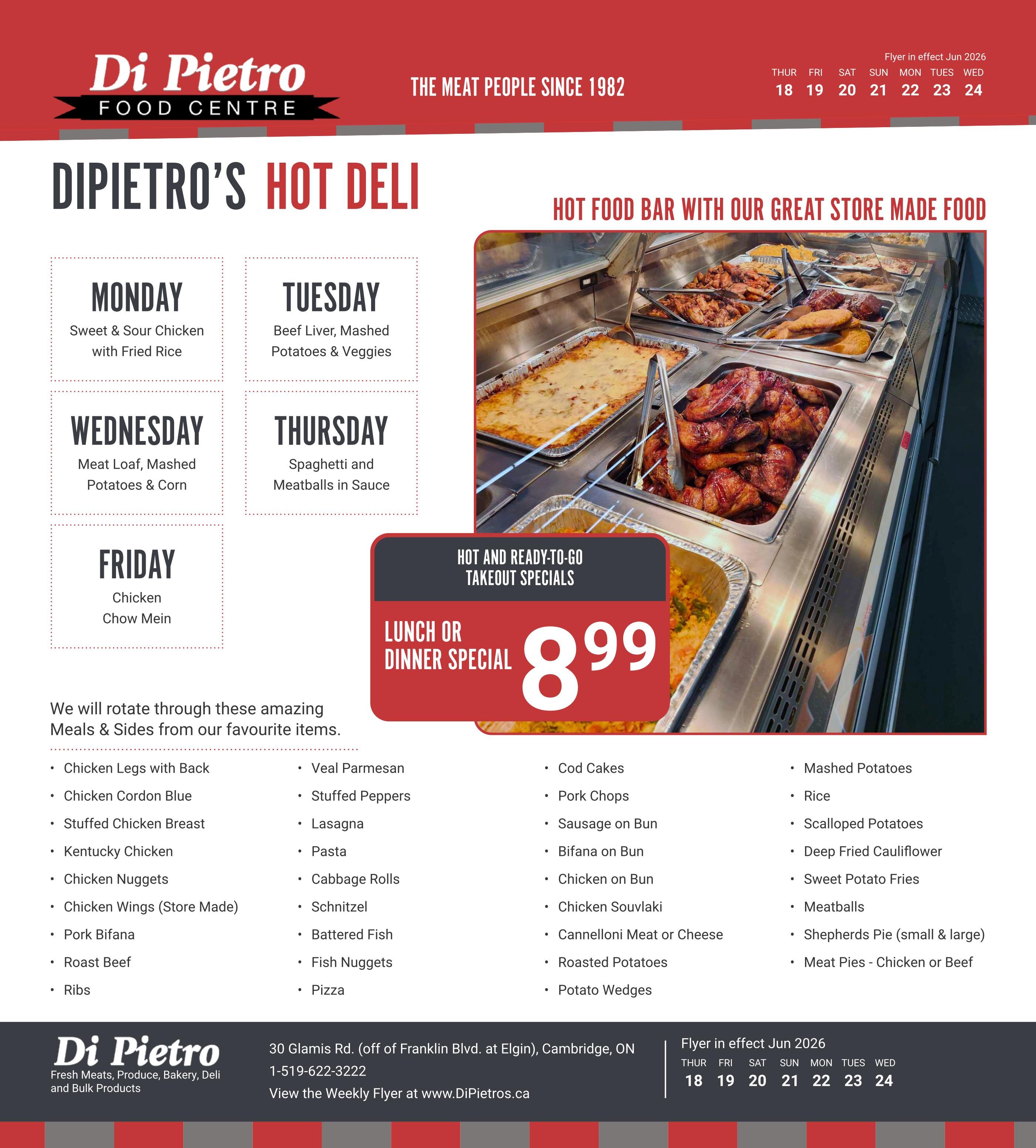 Di Pietro Food Centre Flyer June 18 to 24