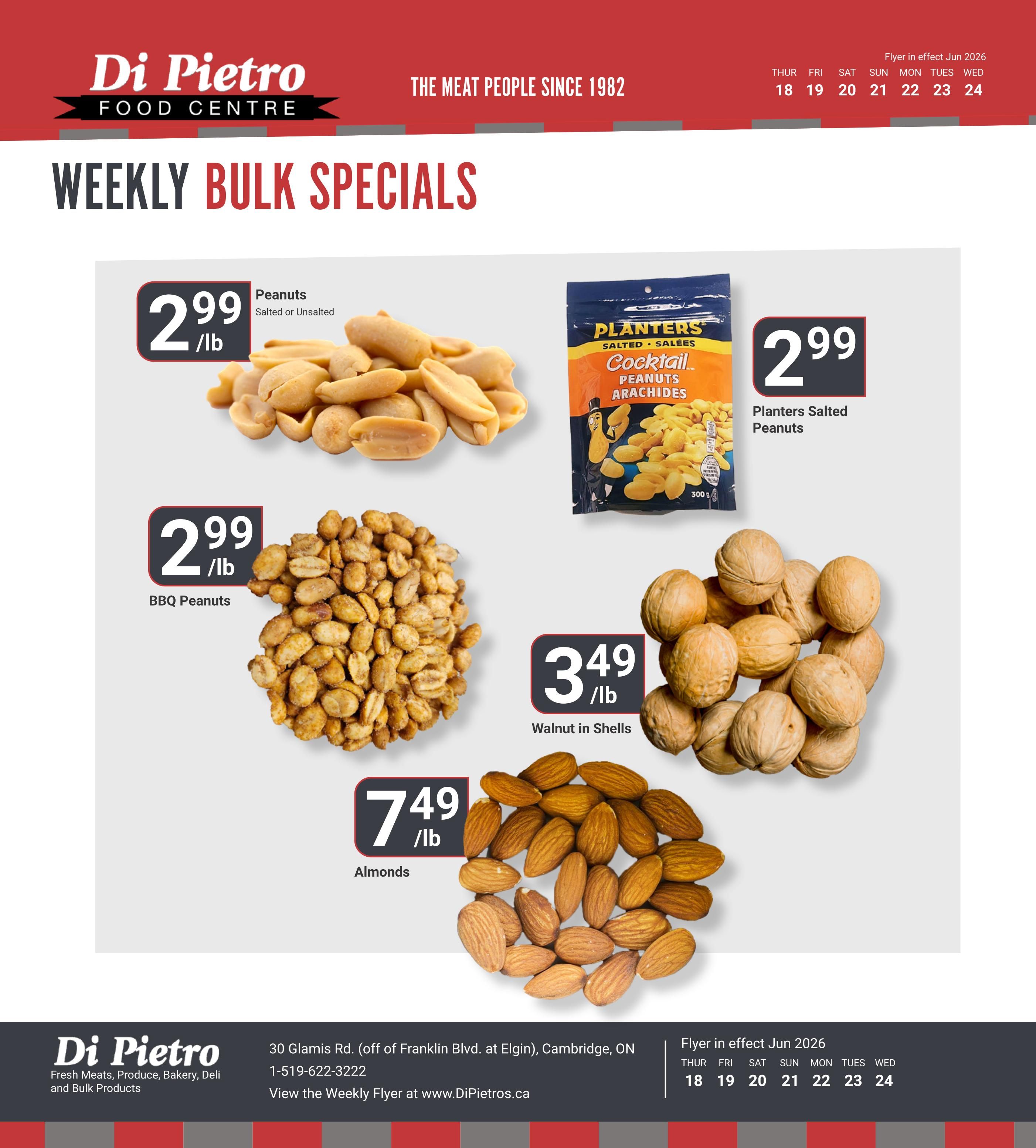 Di Pietro Food Centre Flyer June 18 to 24