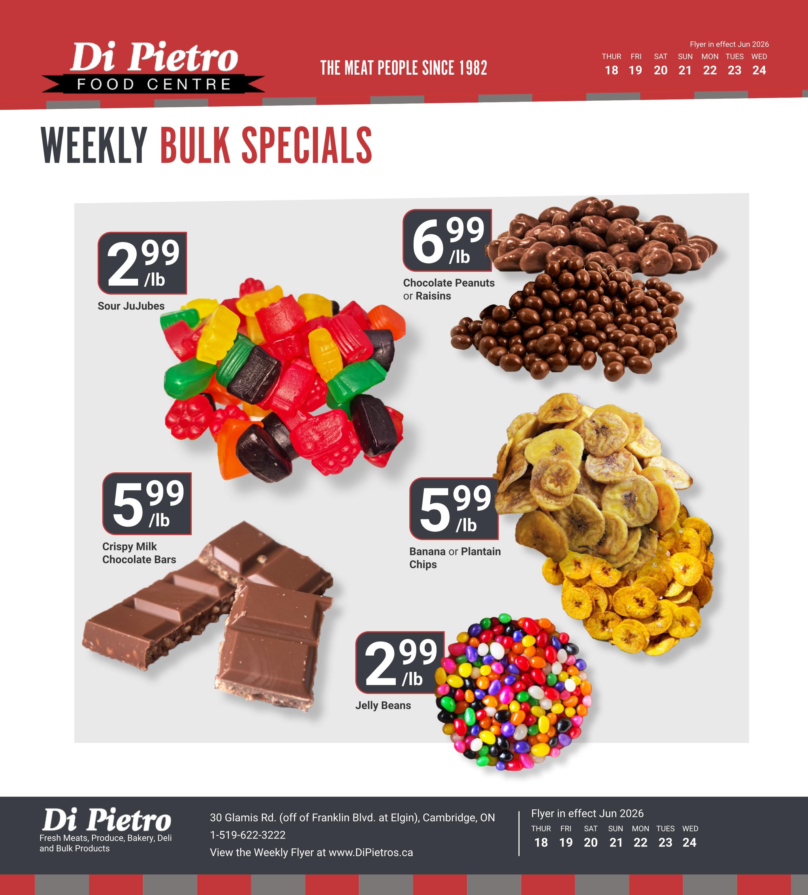 Di Pietro Food Centre Flyer June 18 to 24