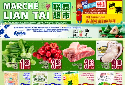 Marche Lian Tai Flyer June 18 to 24