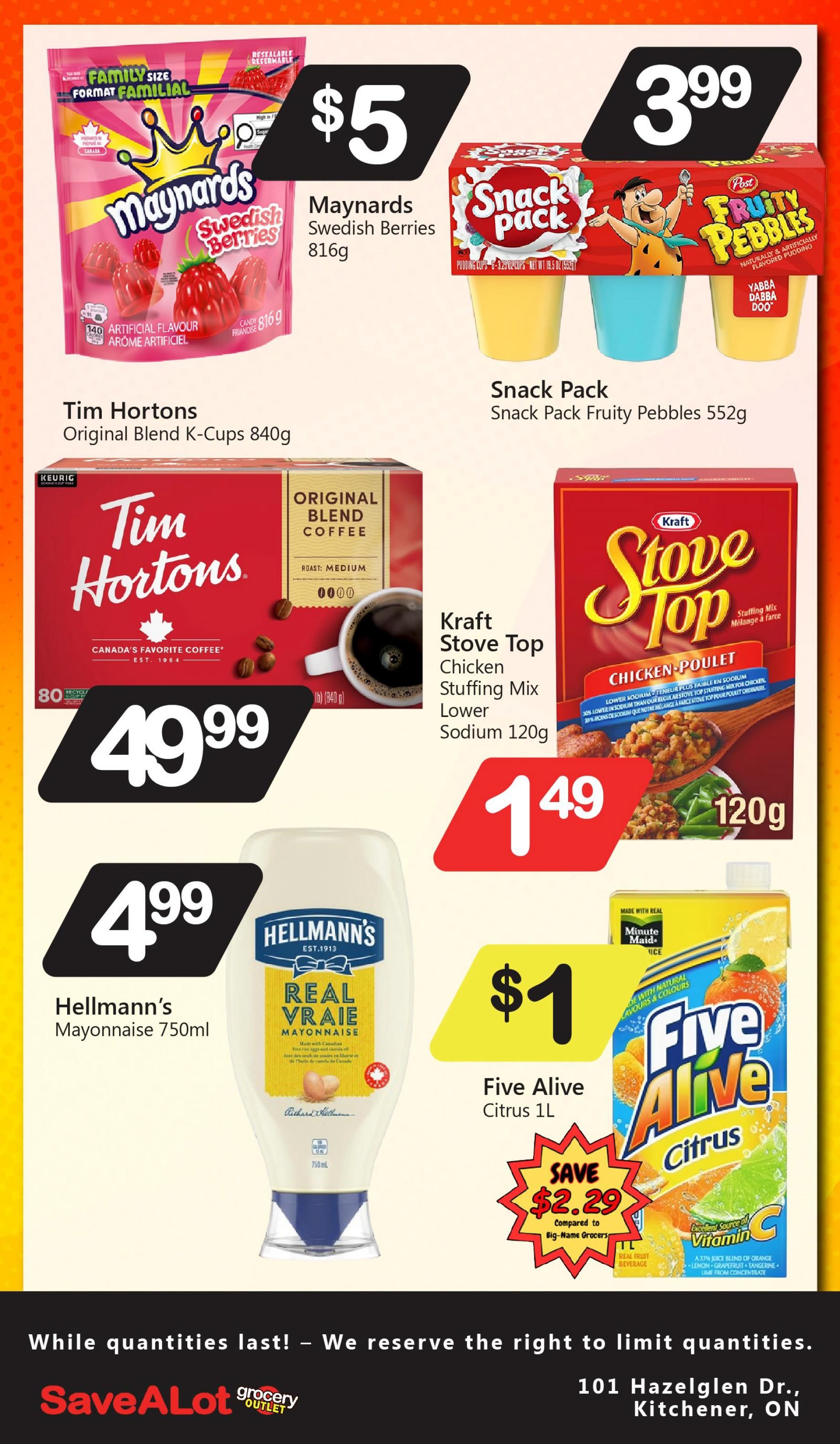 SaveALot Grocery Outlet Flyer June 18 to 24