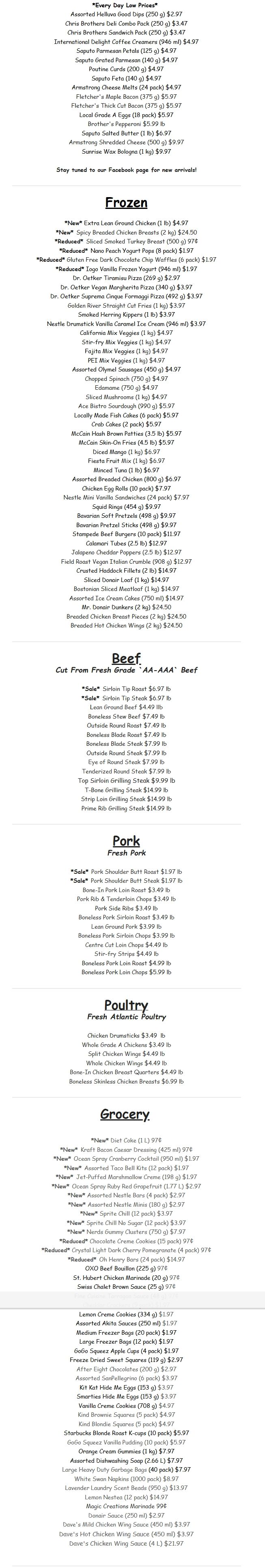 Gateway Meat Market Flyer June 18 to 24