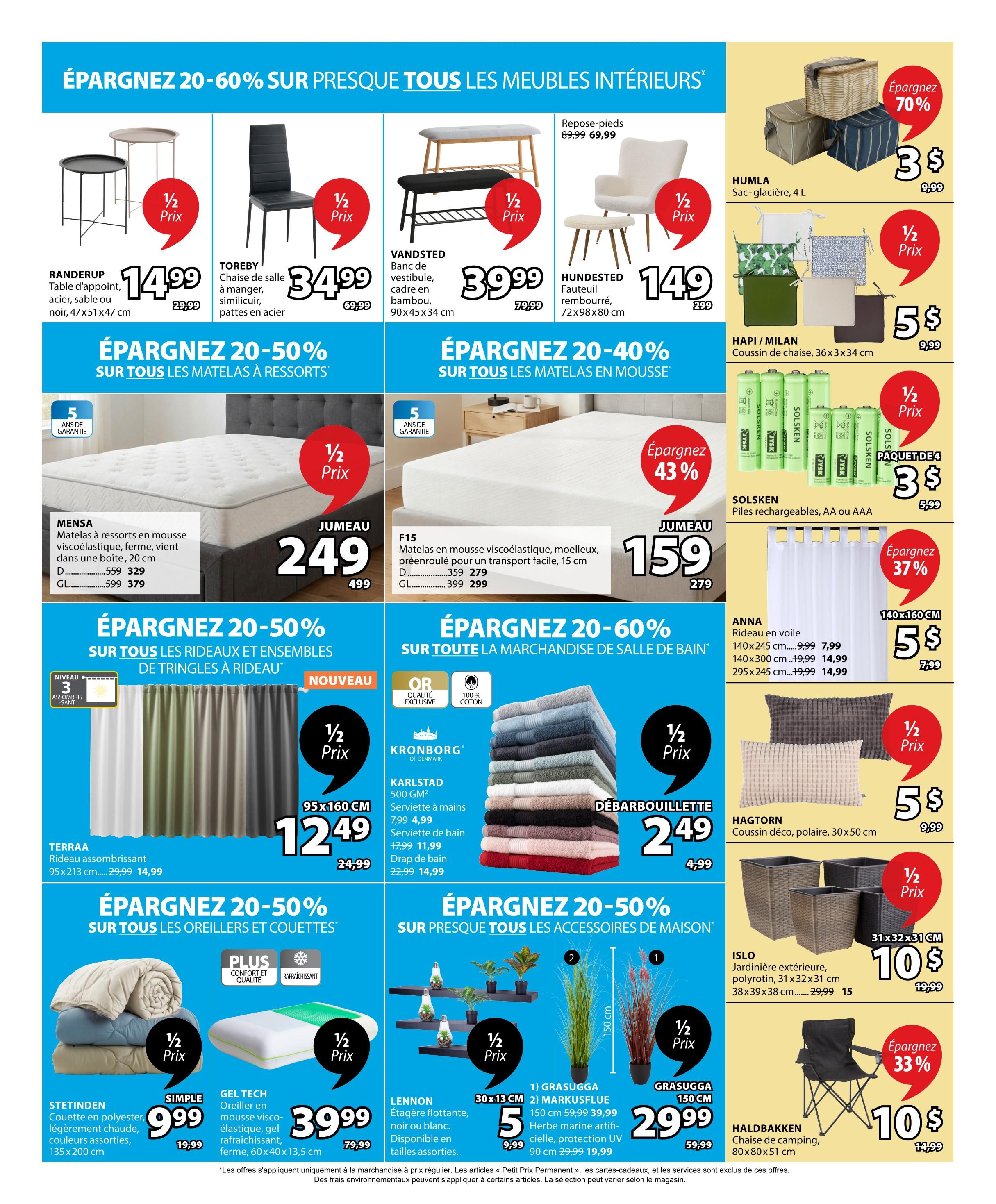 JYSK (QC) Flyer June 18 to July 1