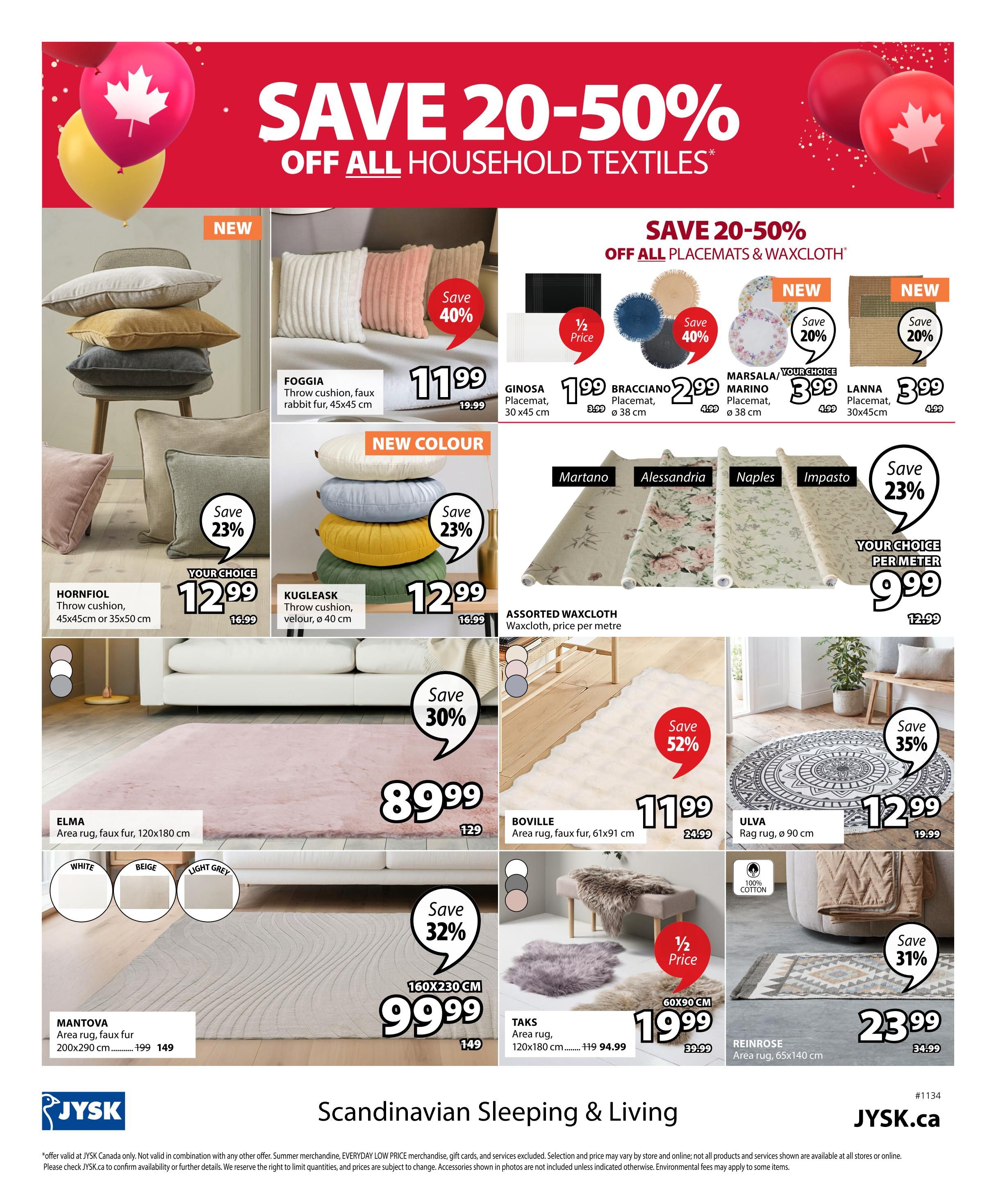 JYSK Flyer June 18 to July 1