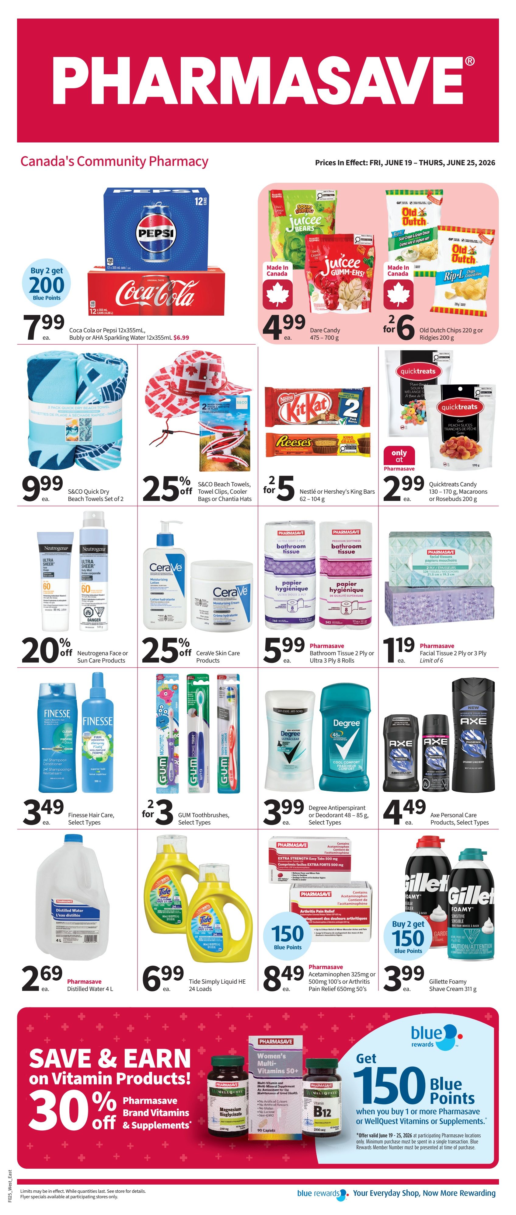 Pharmasave (ON & West) Flyer June 19 to 25