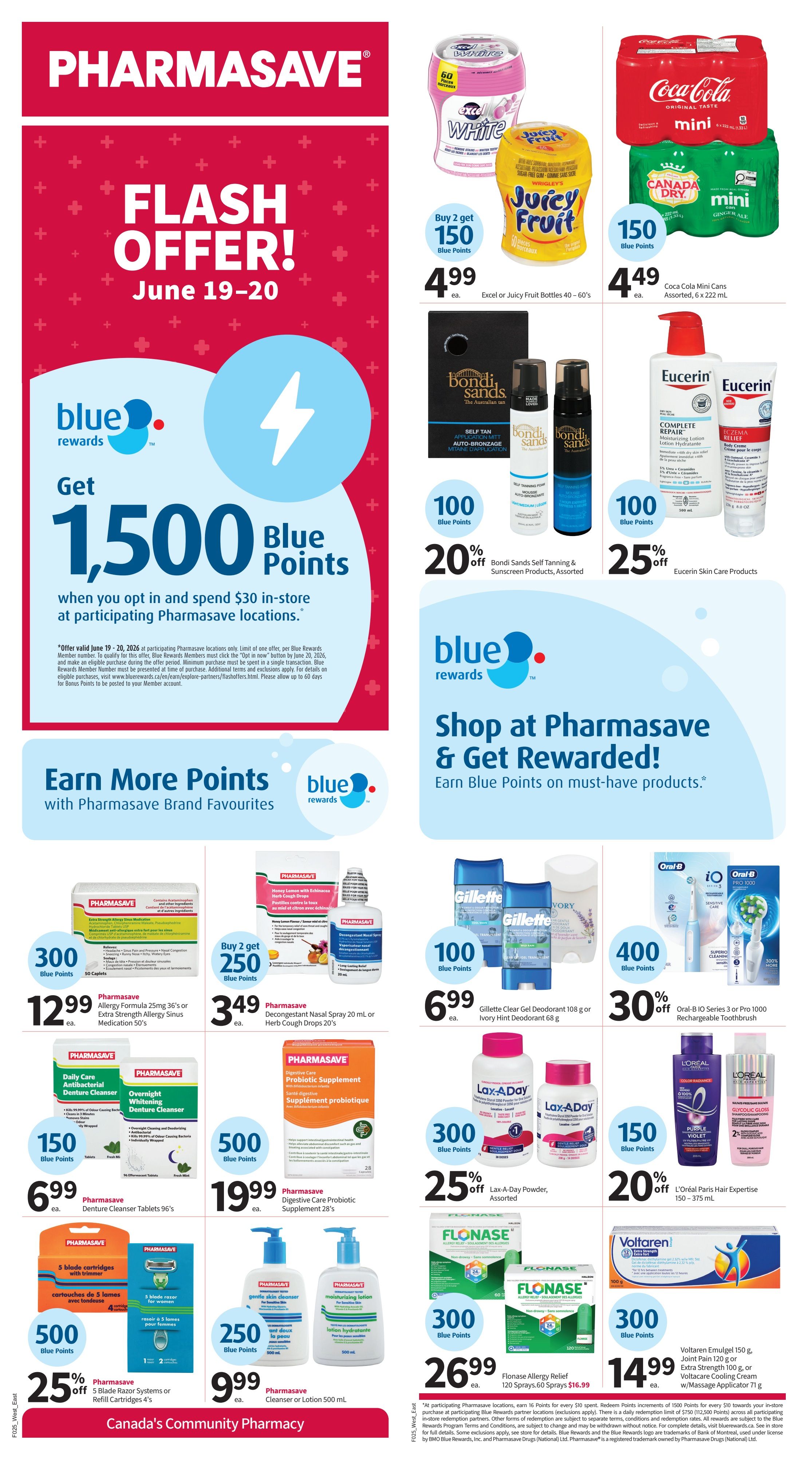 Pharmasave (ON & West) Flyer June 19 to 25