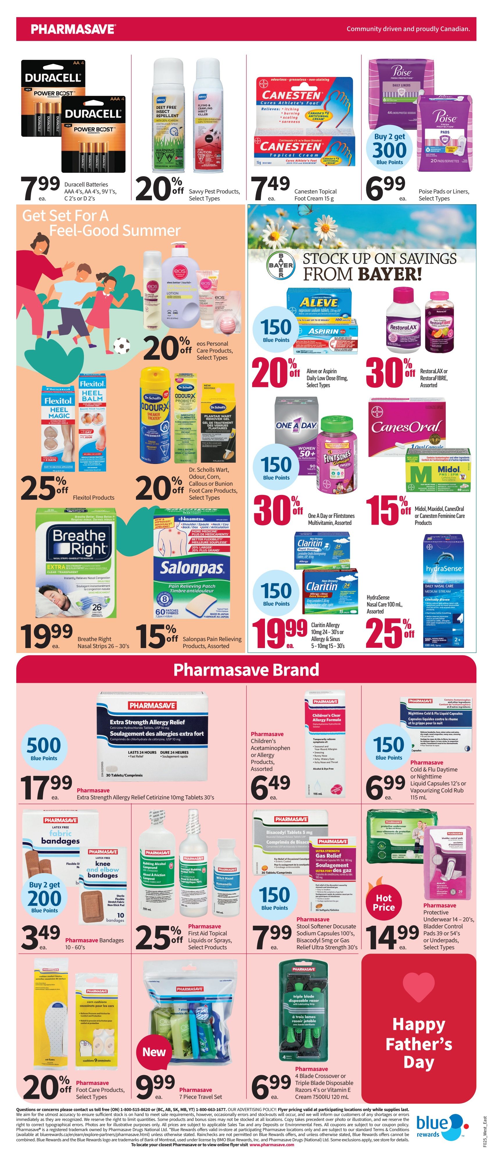 Pharmasave (ON & West) Flyer June 19 to 25