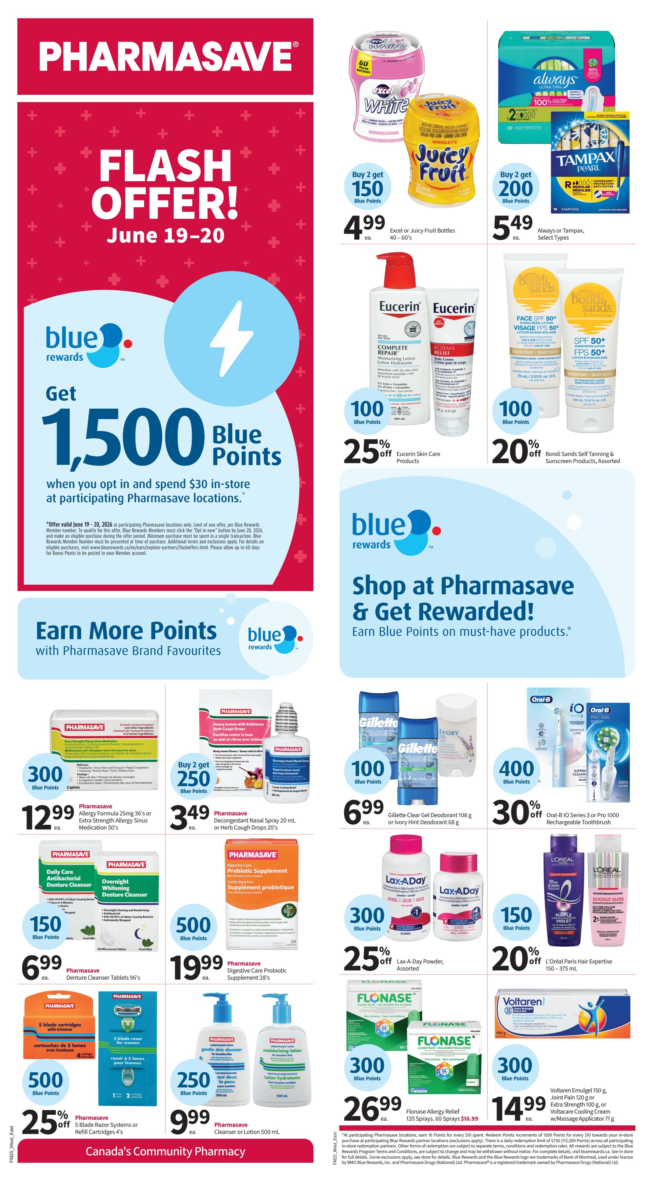 Pharmasave (ON & West) Flyer June 19 to July 2