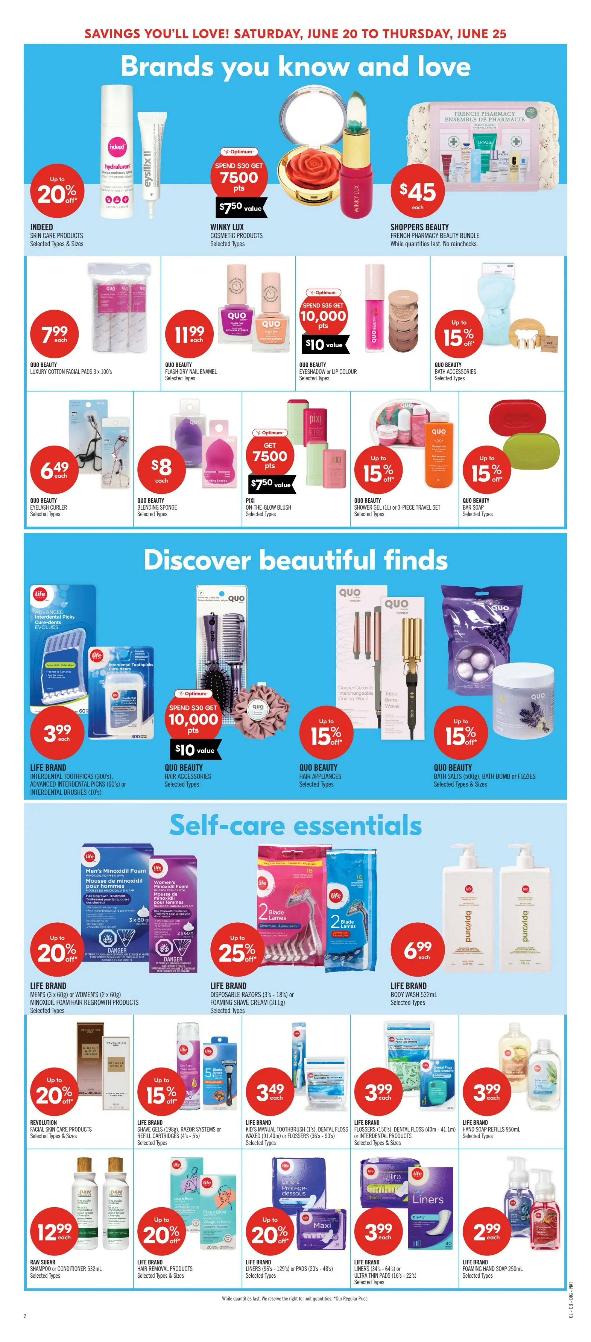 Shoppers Drug Mart (ON) Flyer June 20 to 25
