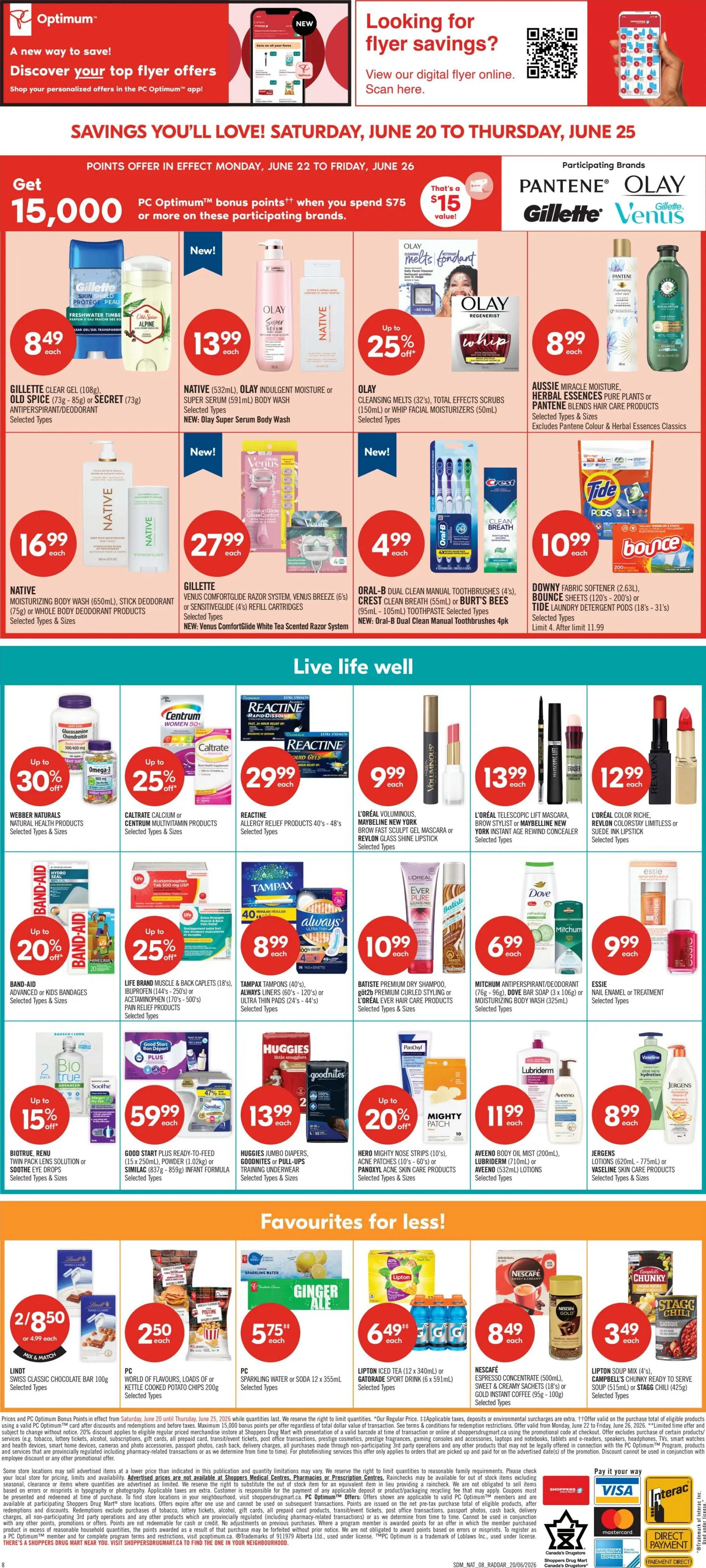 Shoppers Drug Mart (ON) Flyer June 20 to 25