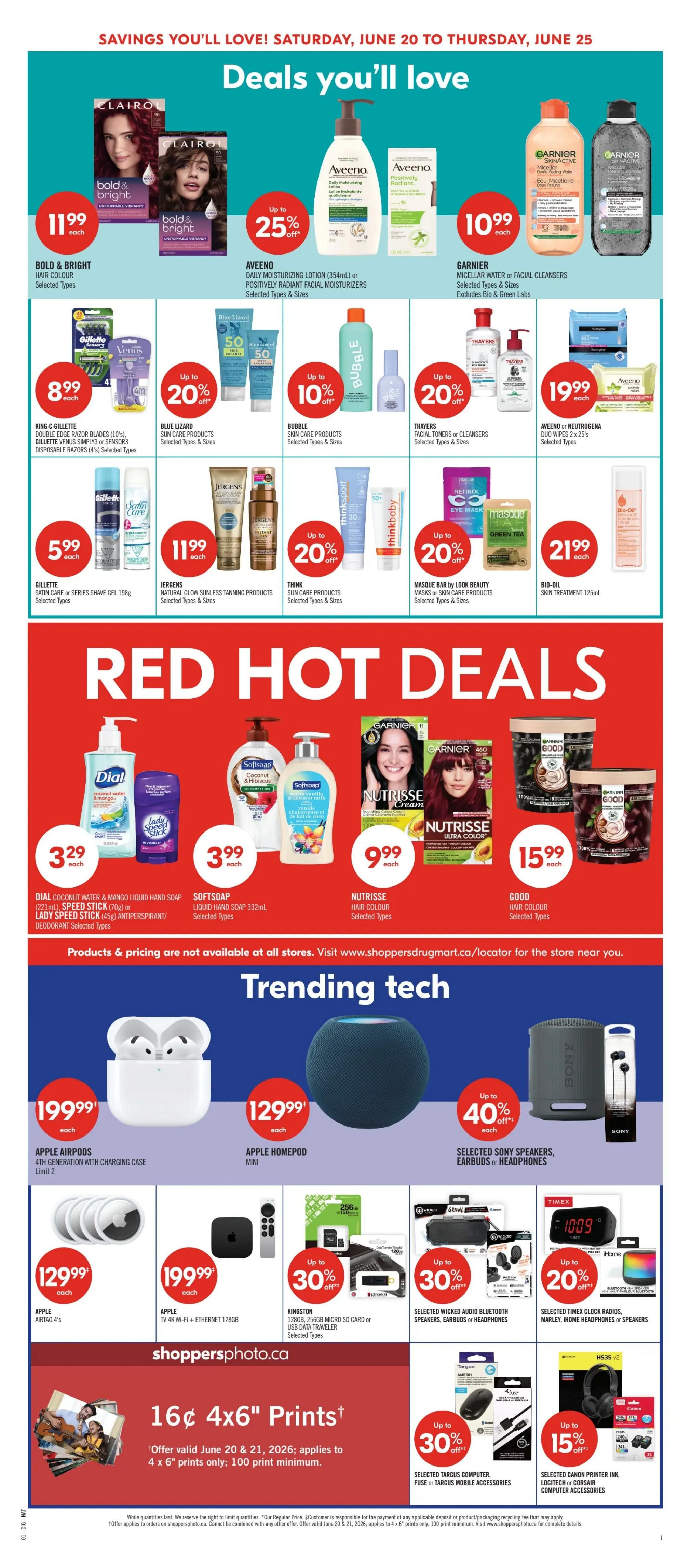 Shoppers Drug Mart (Atlantic) Flyer June 20 to 25