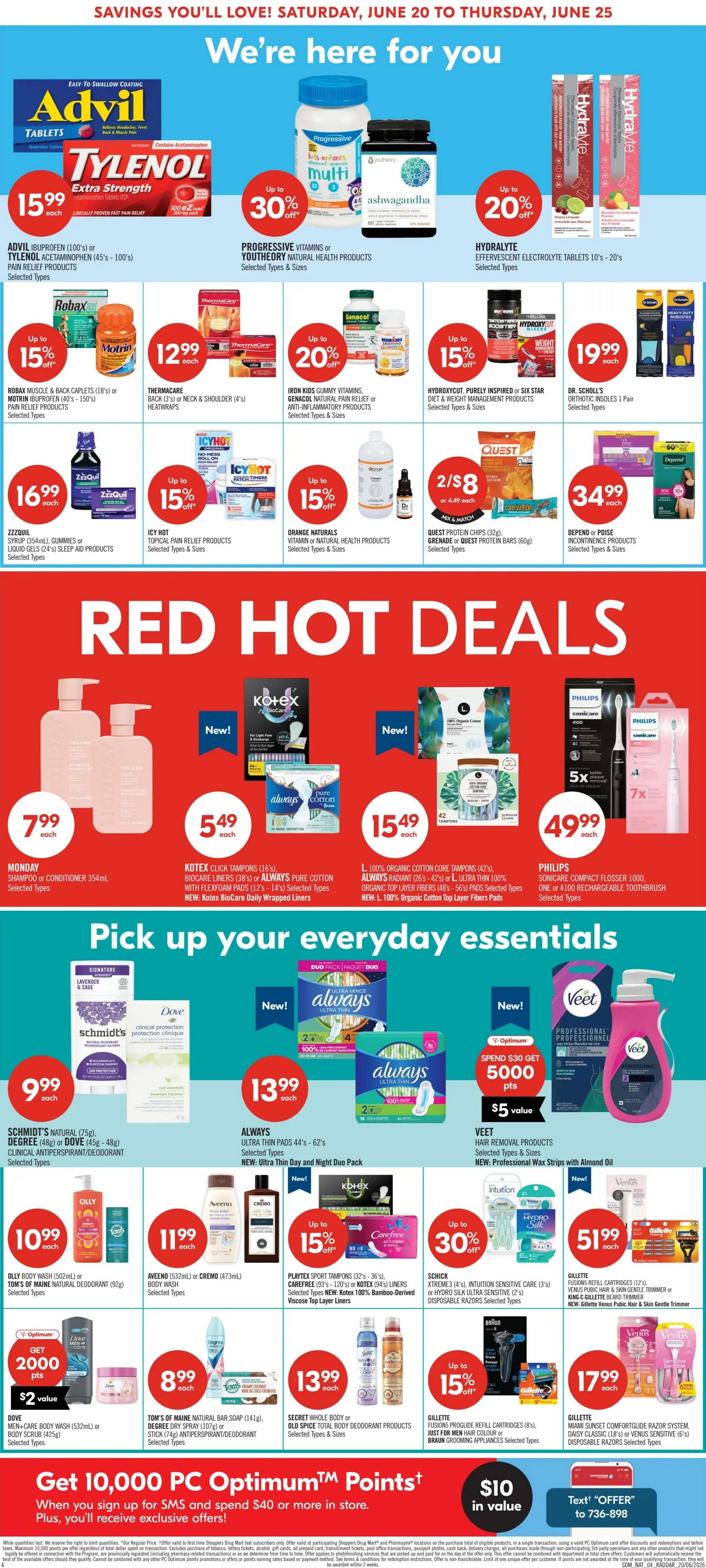 Shoppers Drug Mart (Atlantic) Flyer June 20 to 25