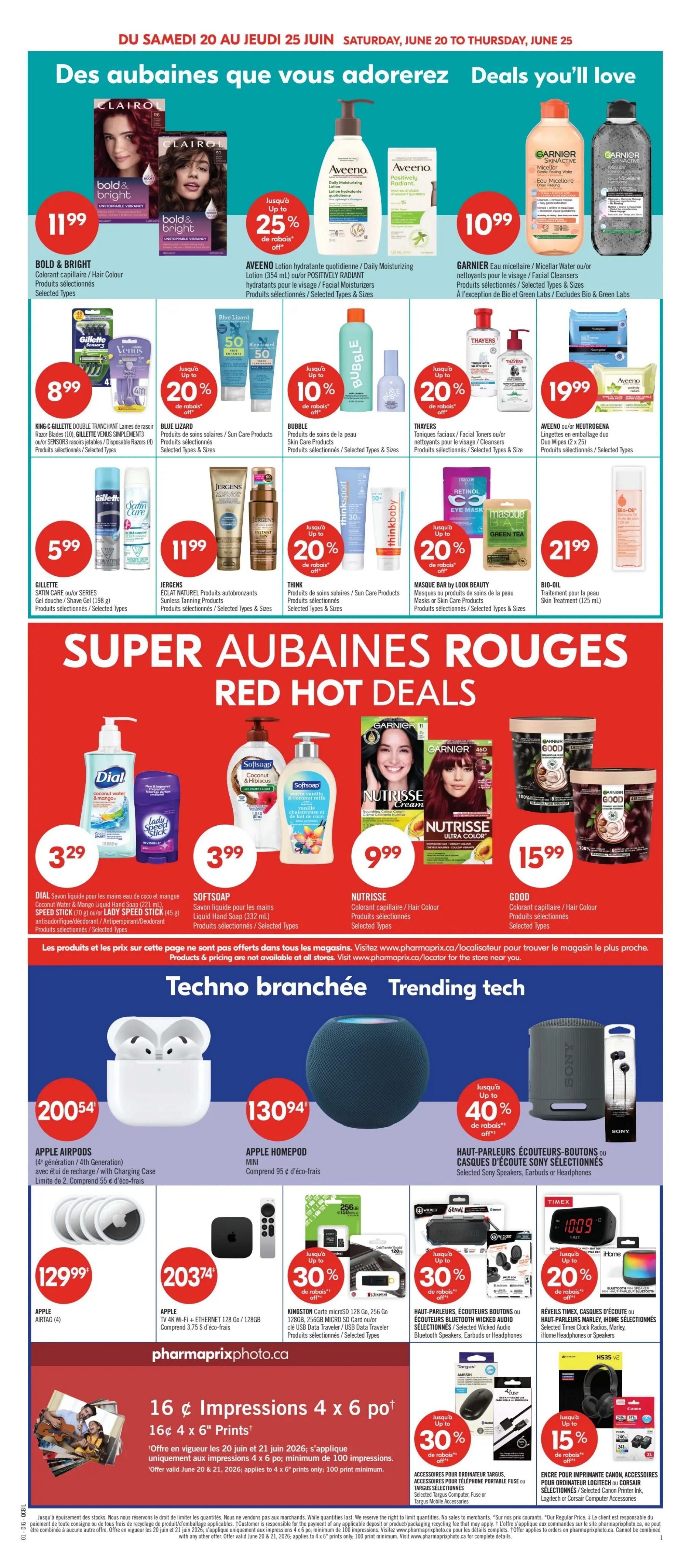 Pharmaprix Flyer June 20 to 25