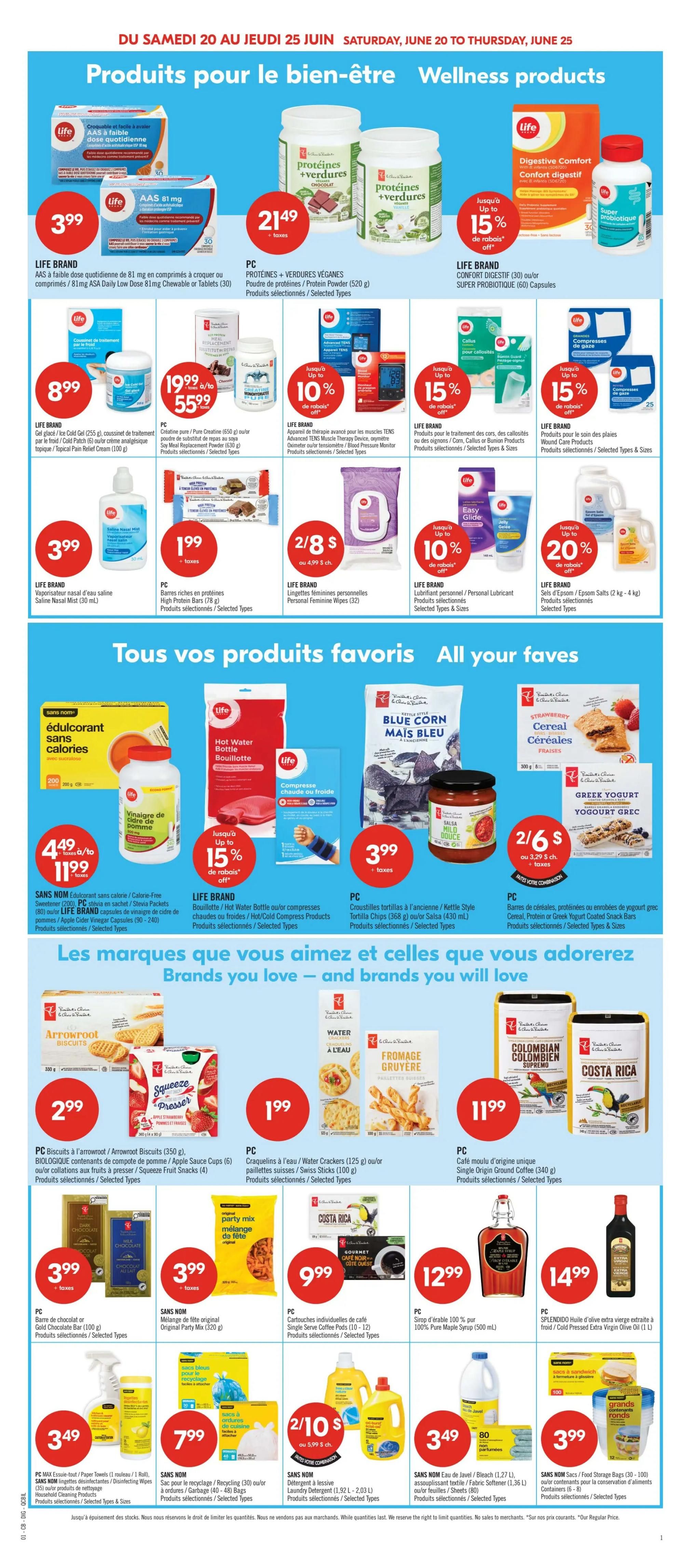 Pharmaprix Flyer June 20 to 25