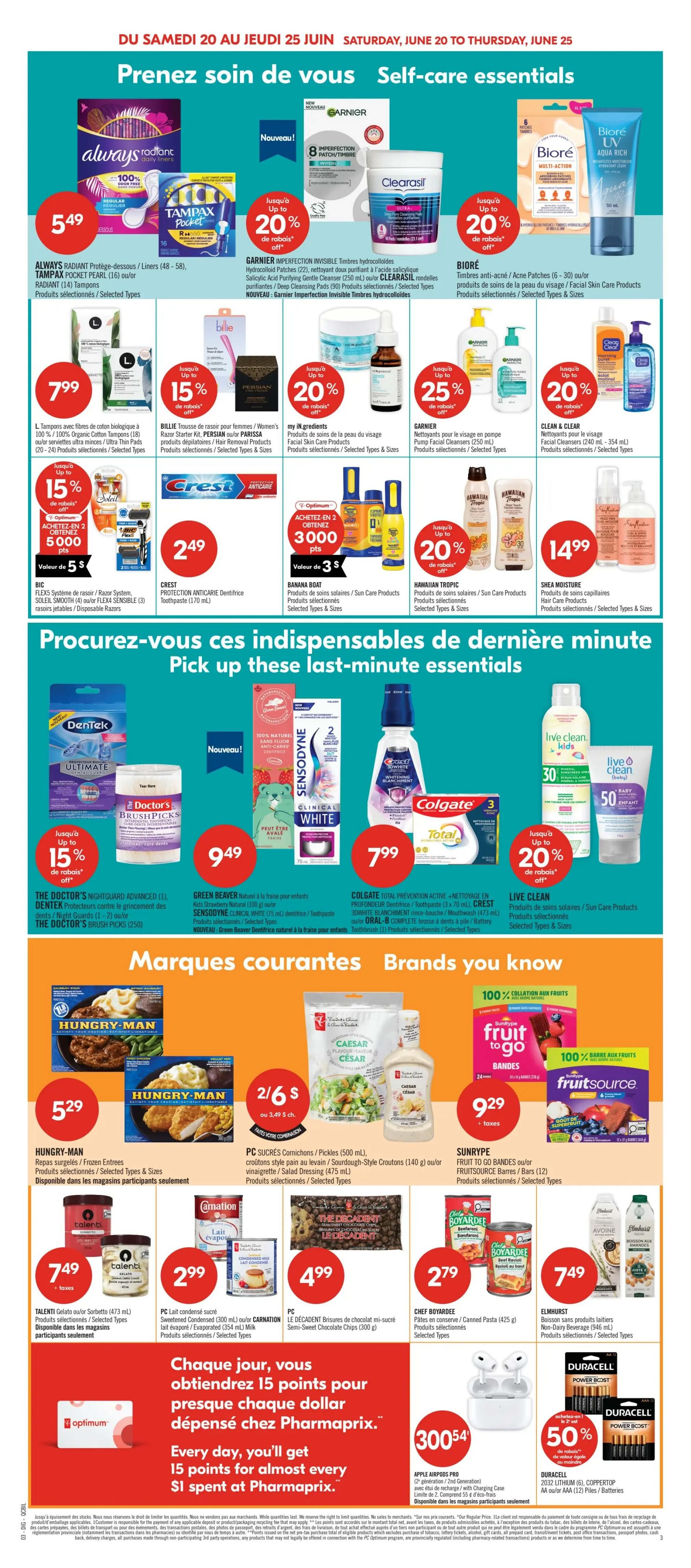 Pharmaprix Flyer June 20 to 25