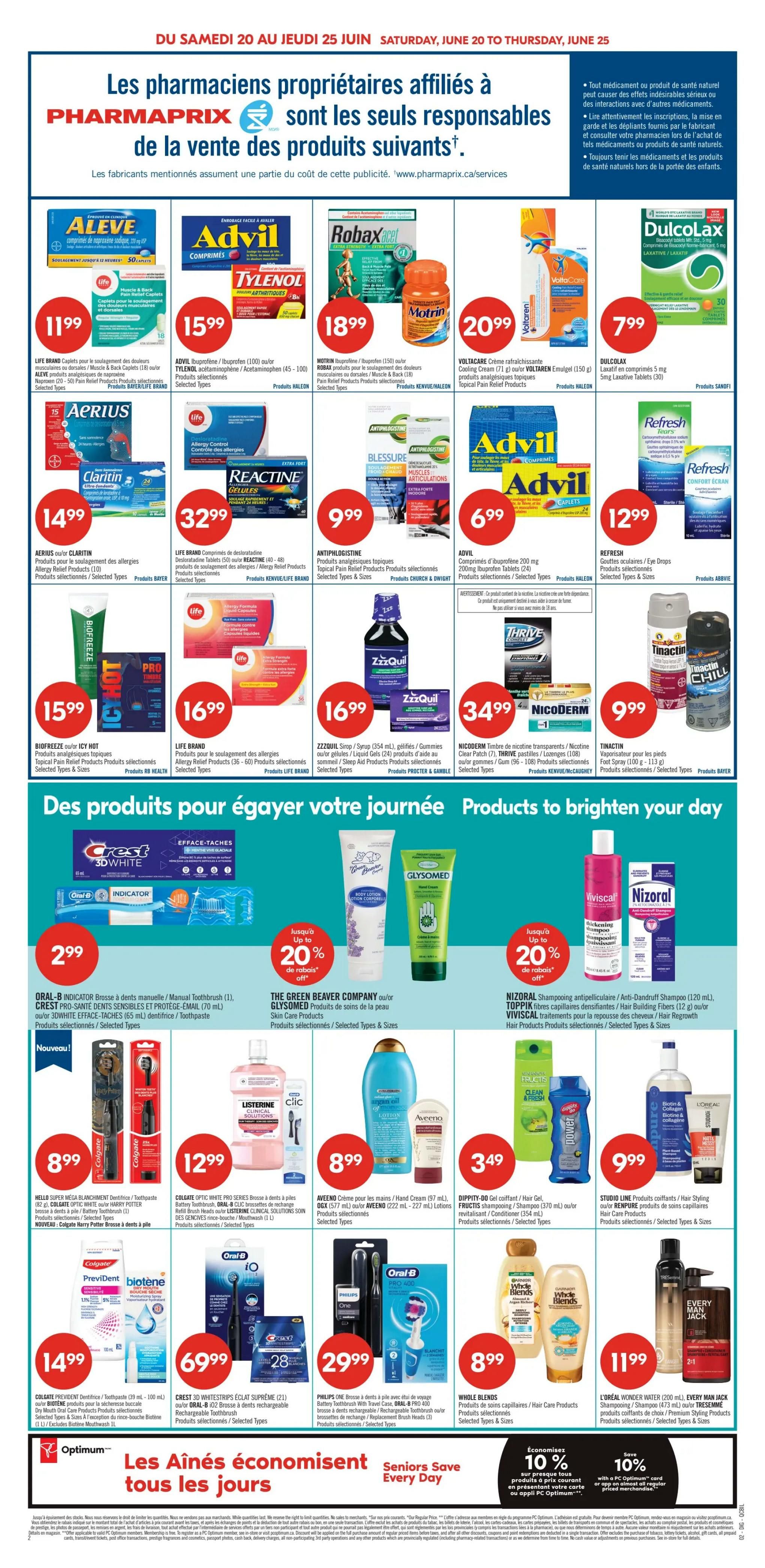Pharmaprix Flyer June 20 to 25