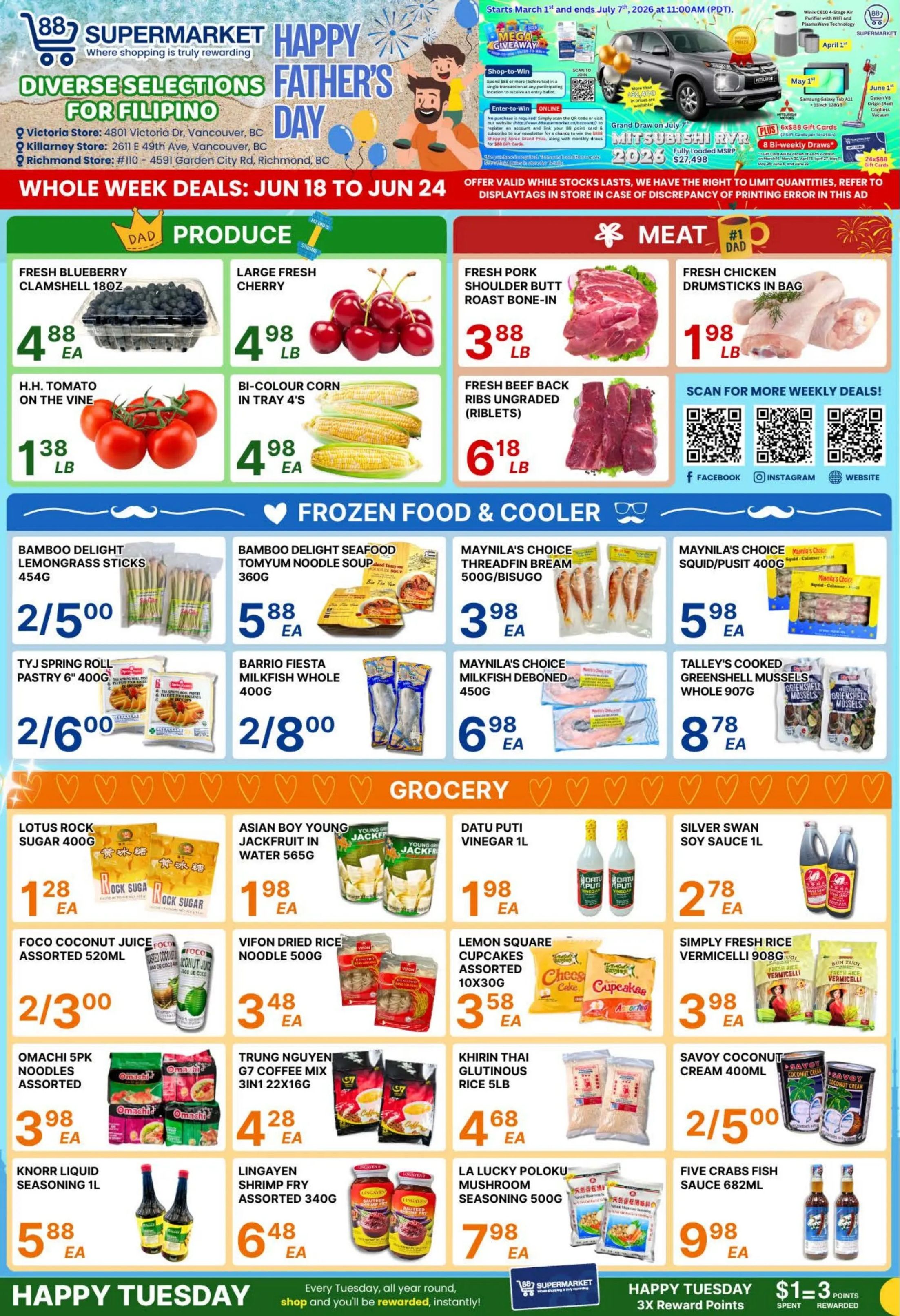 88 Supermarket Flyer June 18 to 24