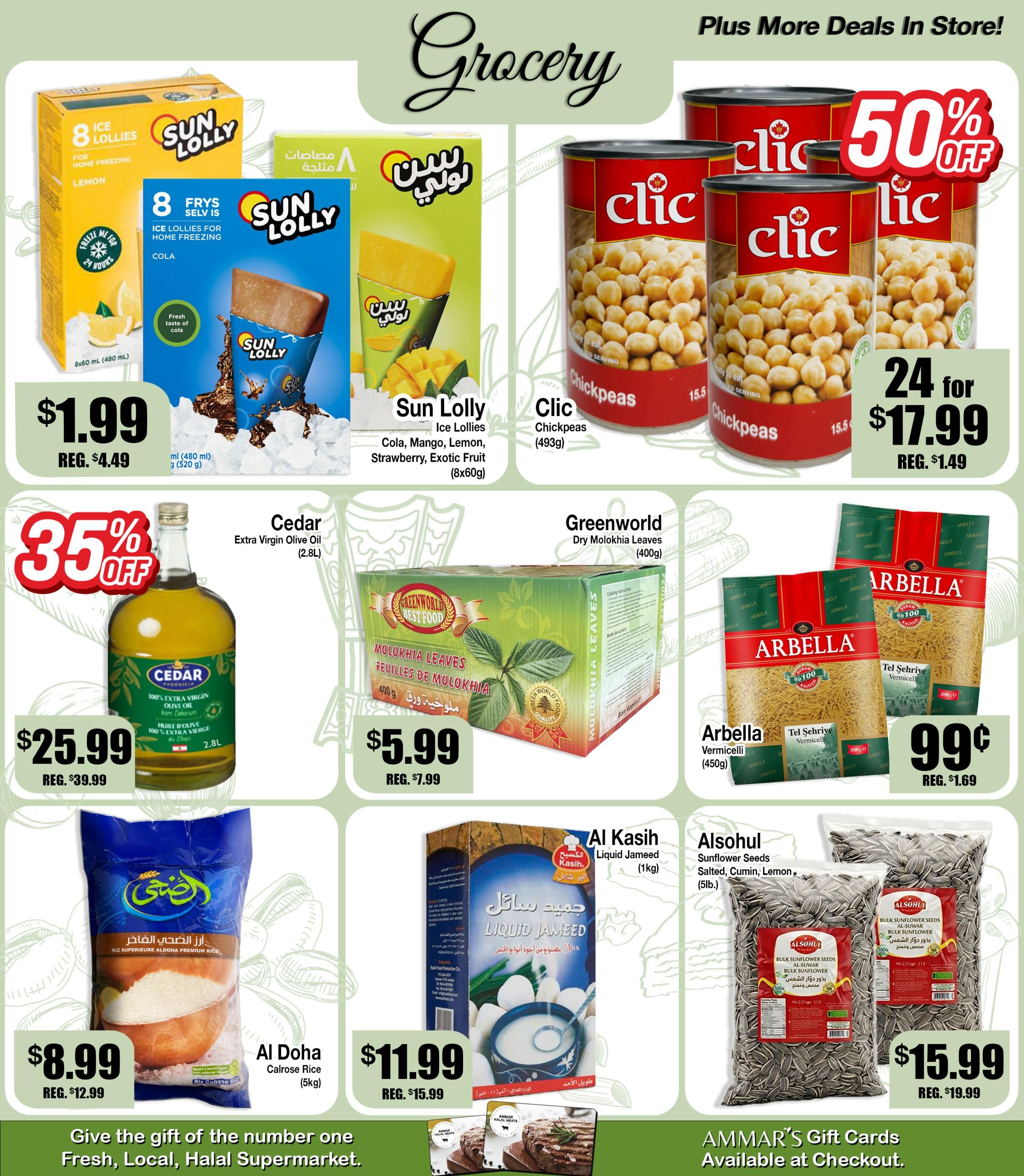 Ammar's Halal Meats Flyer June 18 to 24